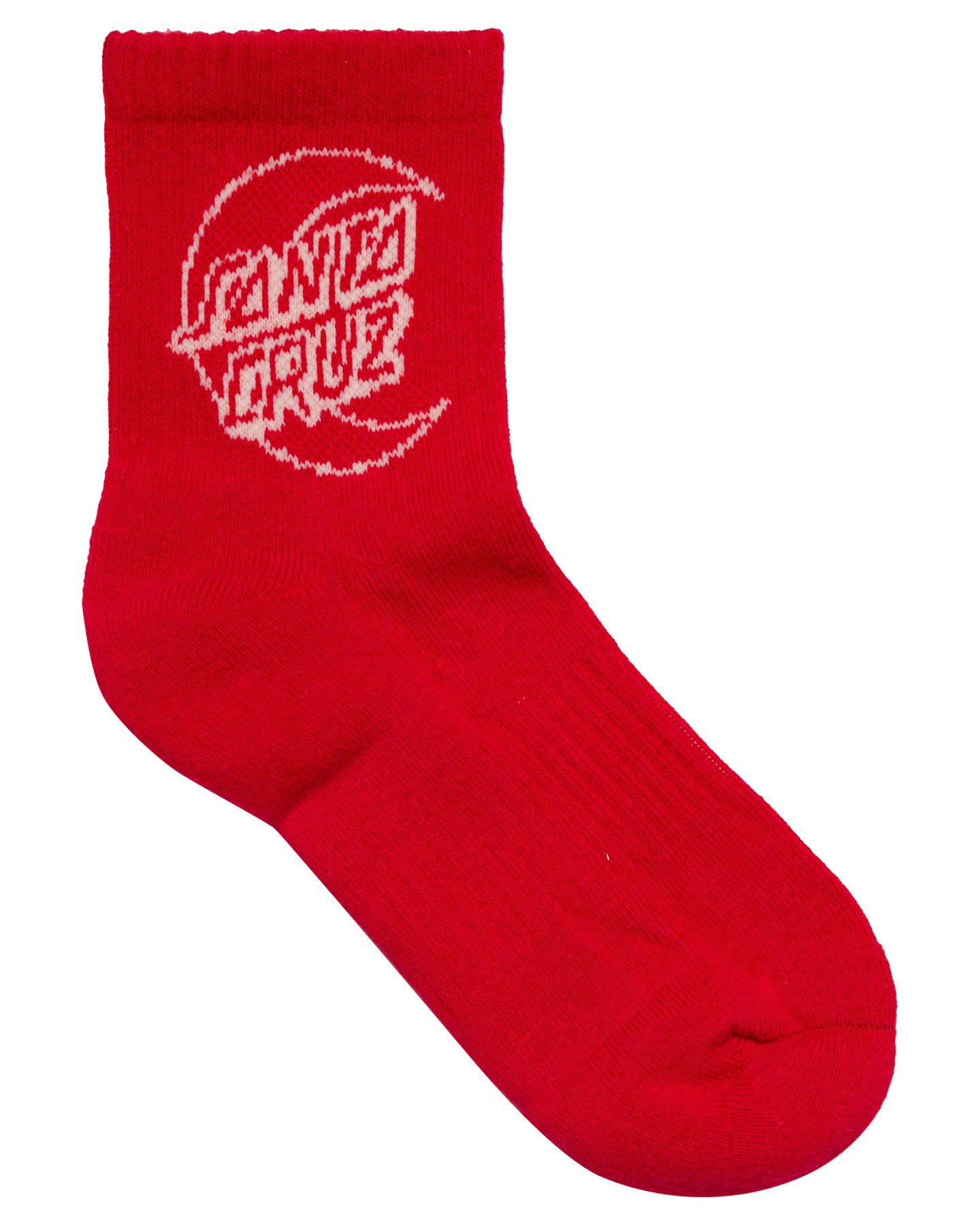Santa Cruz Moon Dot Outline Mid Sock 2pack Turquoise Tie Dye | Rose