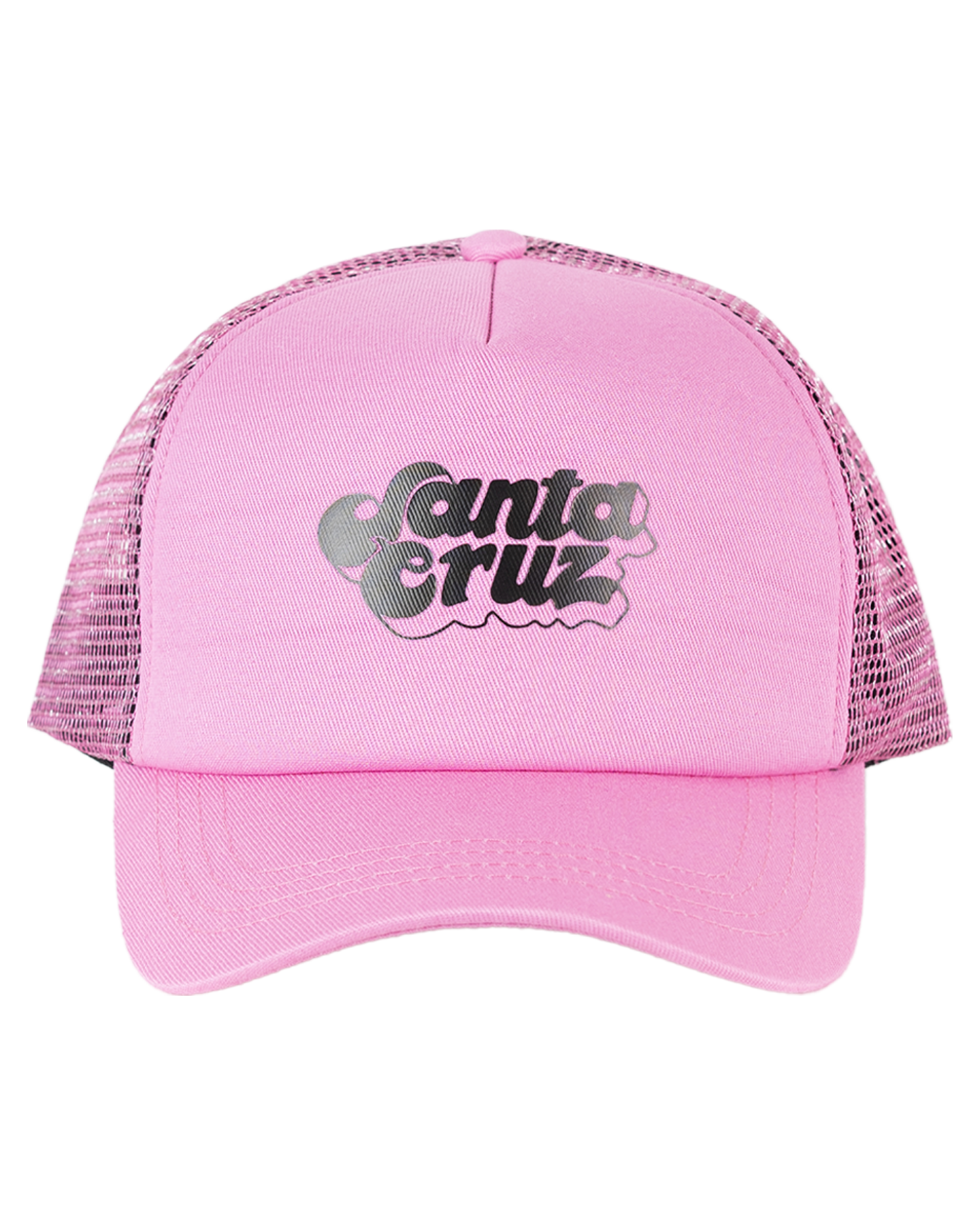 Santa Cruz Groovy Stack Trucker Cap Pink