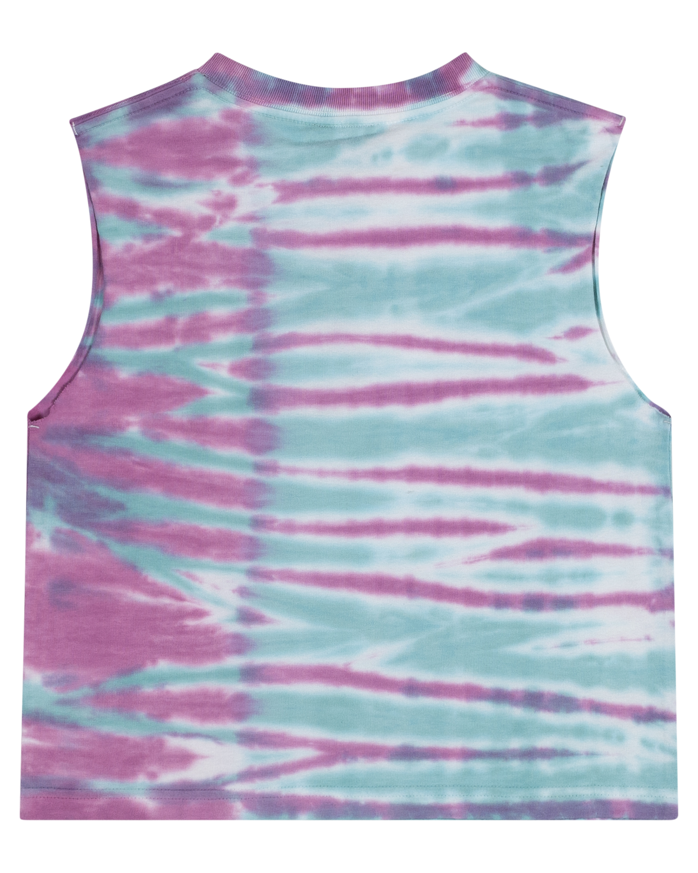 Santa Cruz Checker Block Front Muscle Ocean Tie Dye
