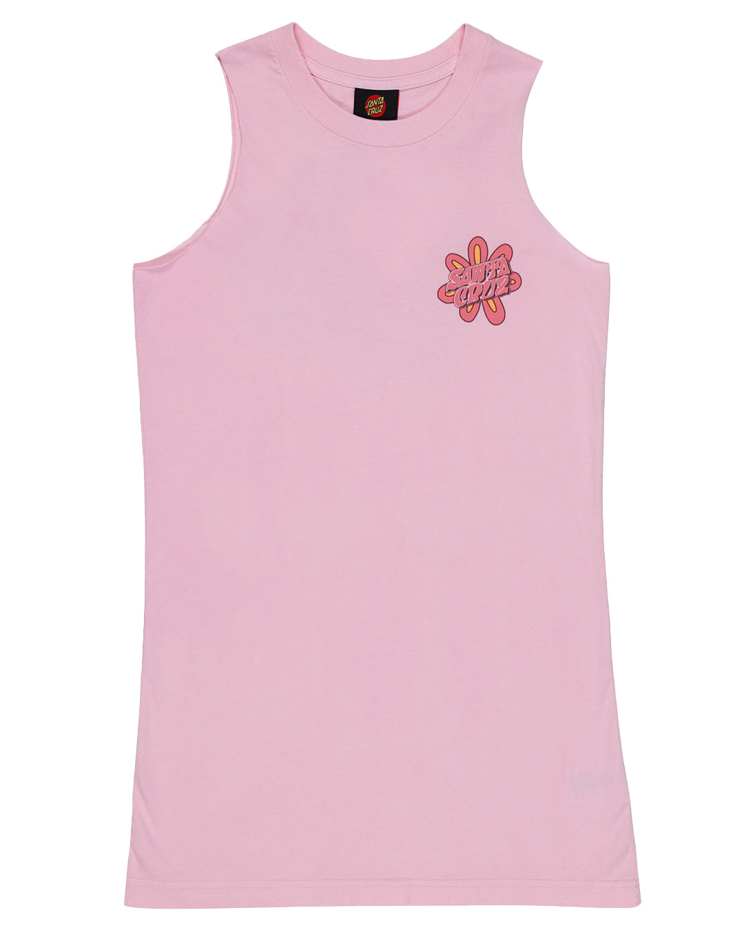 Santa Cruz Vibes Chest Muscle Dress Pink