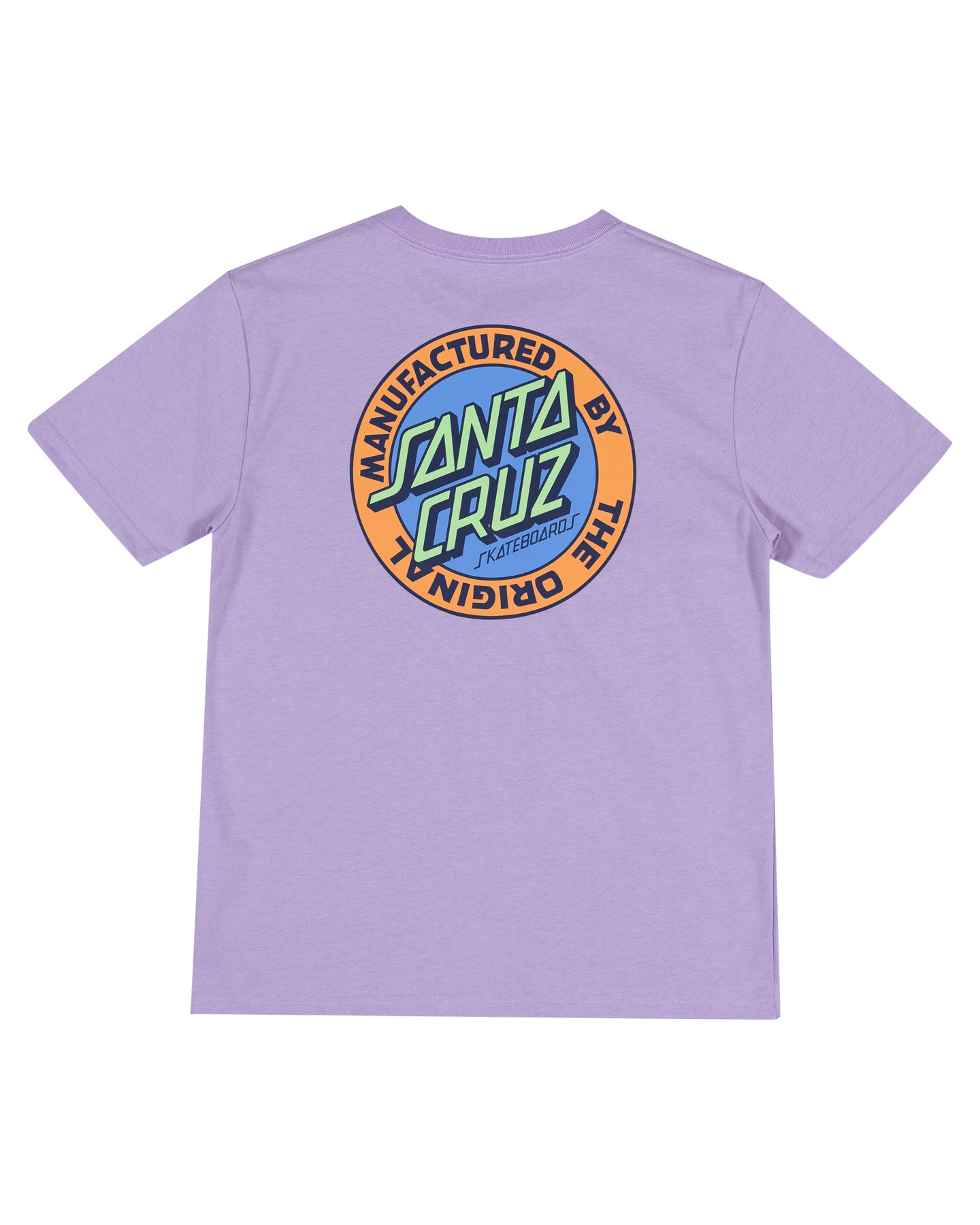 Santa Cruz MFG Retro Dot Reverse Tee Lavender