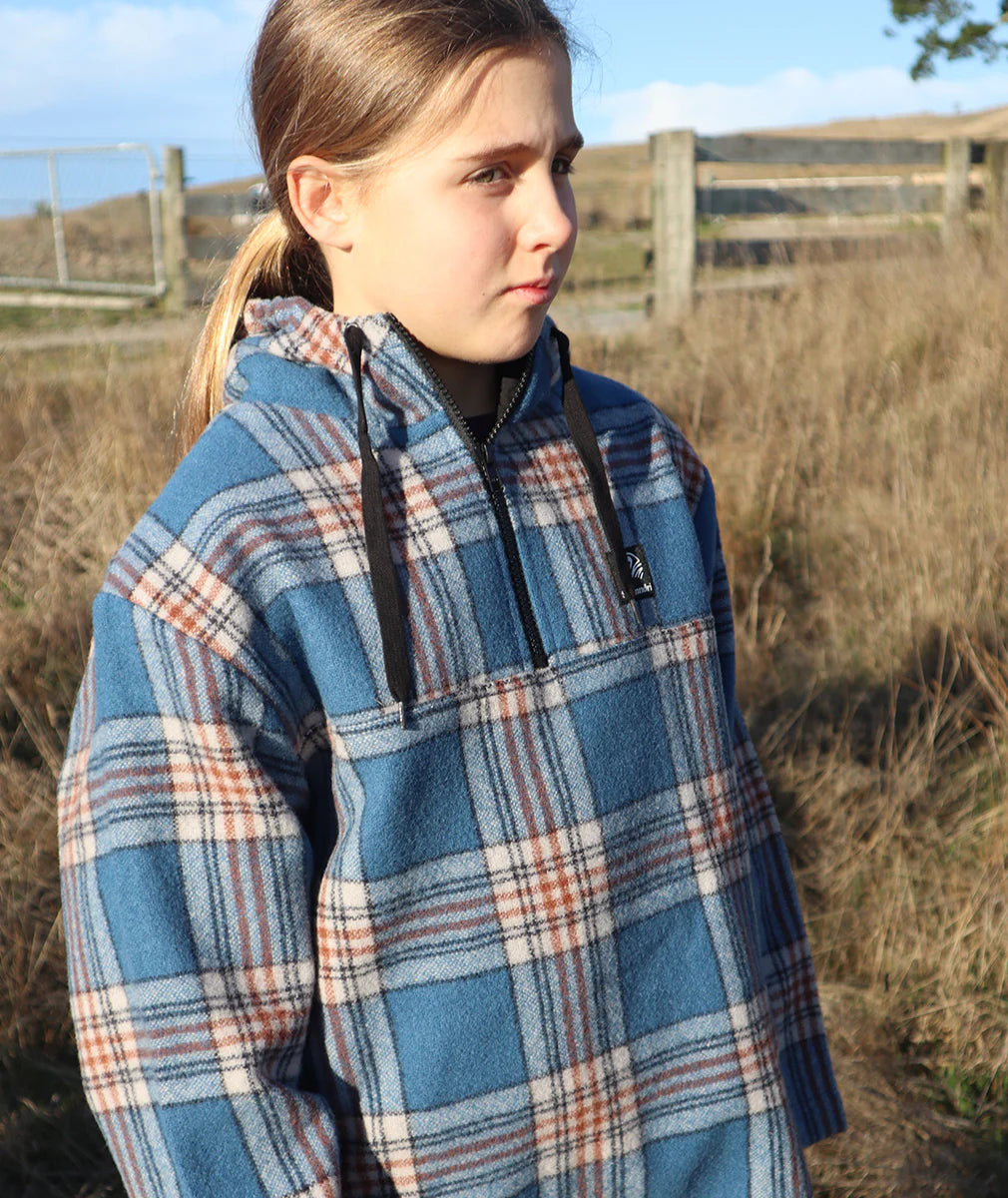 Swanndri Kid's Brixton Bush Shirt Eastcoast Check