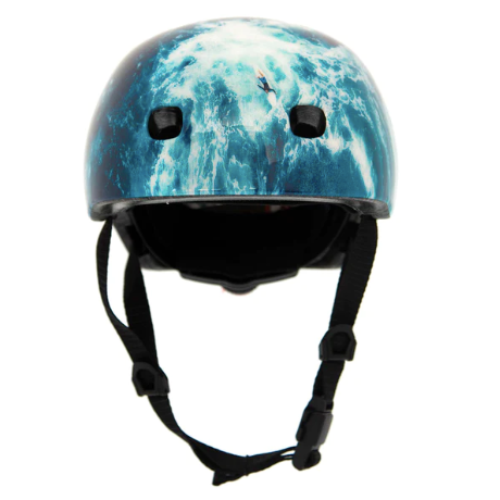 Micro Kids Helmet LED Pattern Ocean
