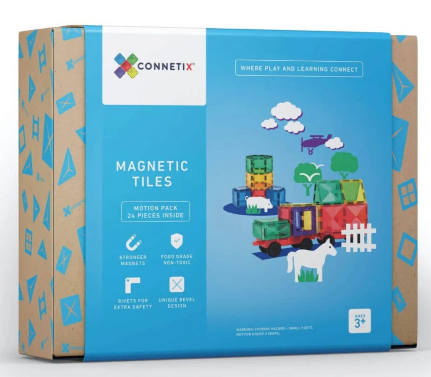 Connetix Rainbow Motion Pack 24 pc