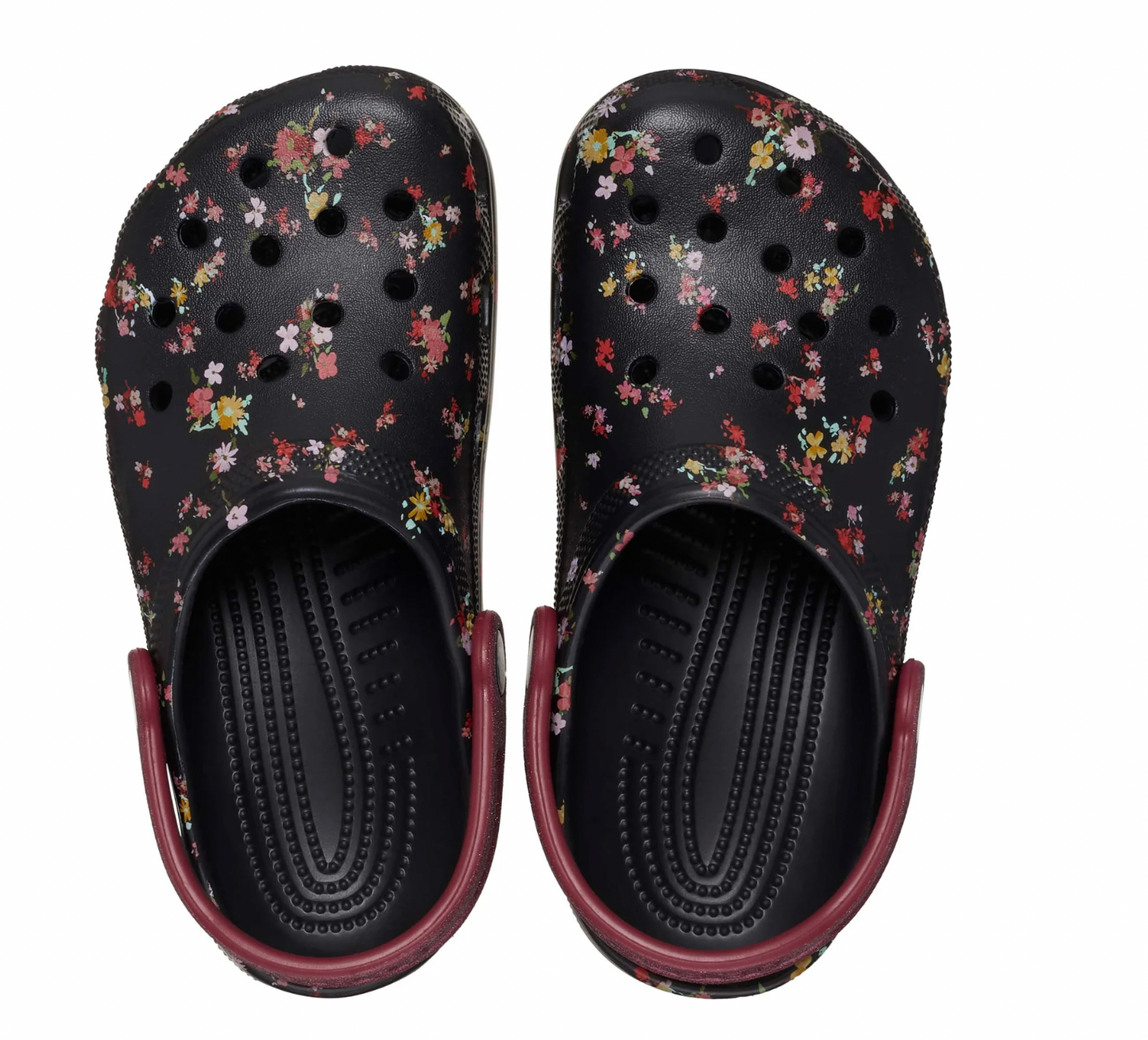 Crocs Classic Ditsy Floral Clog Kids/Youth Black/Multi