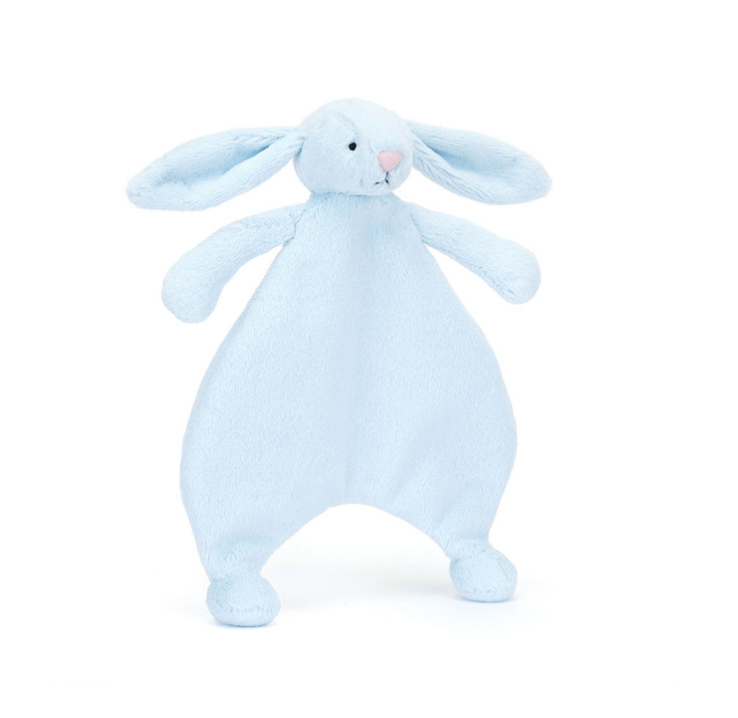 Jellycat Bashful Blue Bunny Comforter