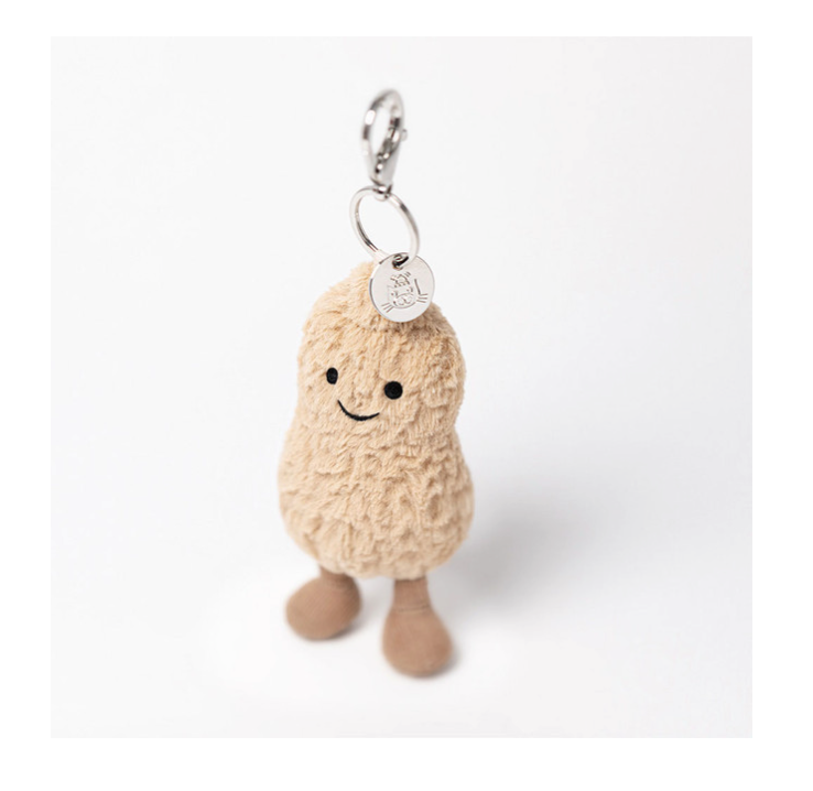 Jellycat Amuseables Peanut Bag Charm