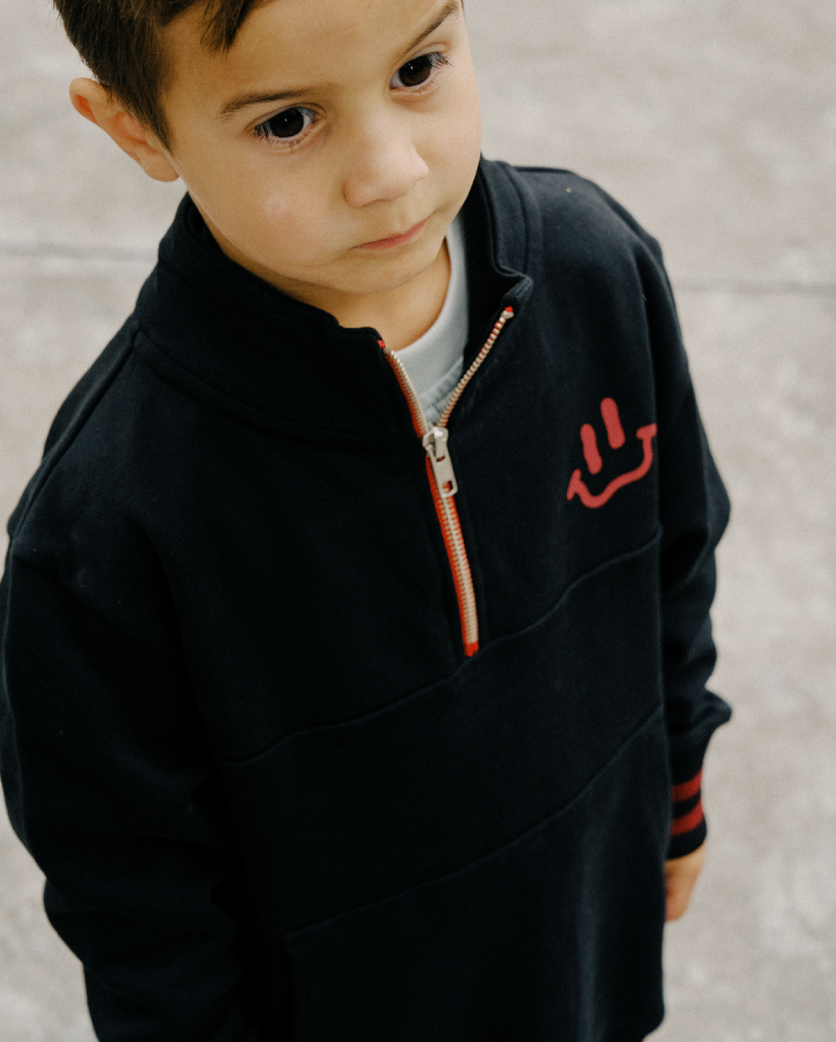 Band of Boys Stay Chill Quarter-Zip Crew