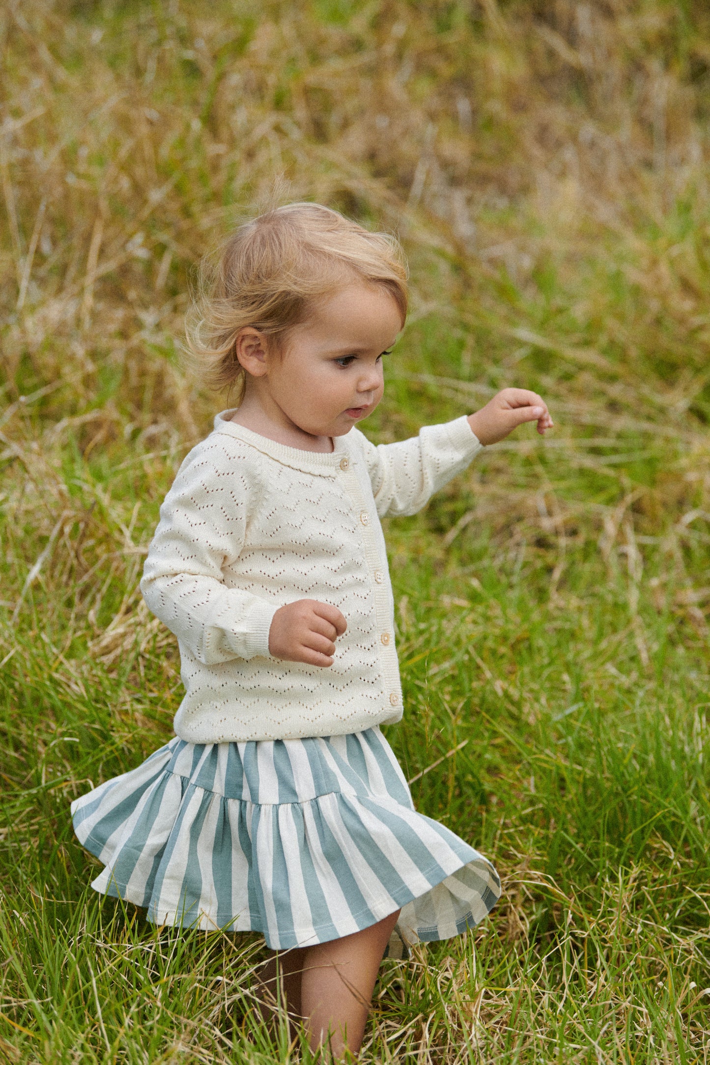 Nature Baby Lala Skirt Star Dew Stripe