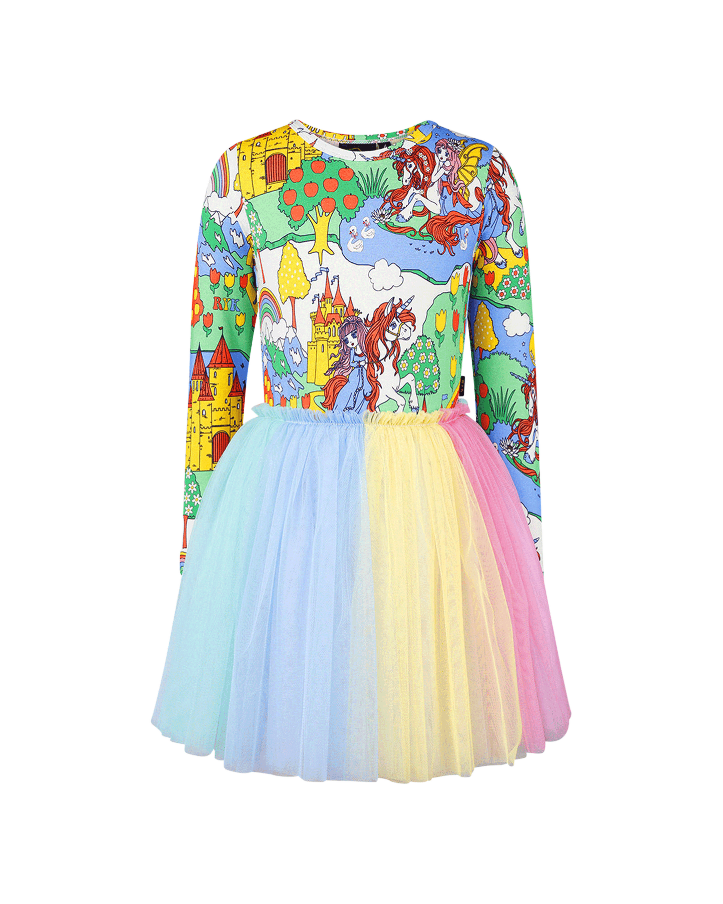 Rock Your Kid Happy Land Waisted Circus Dress