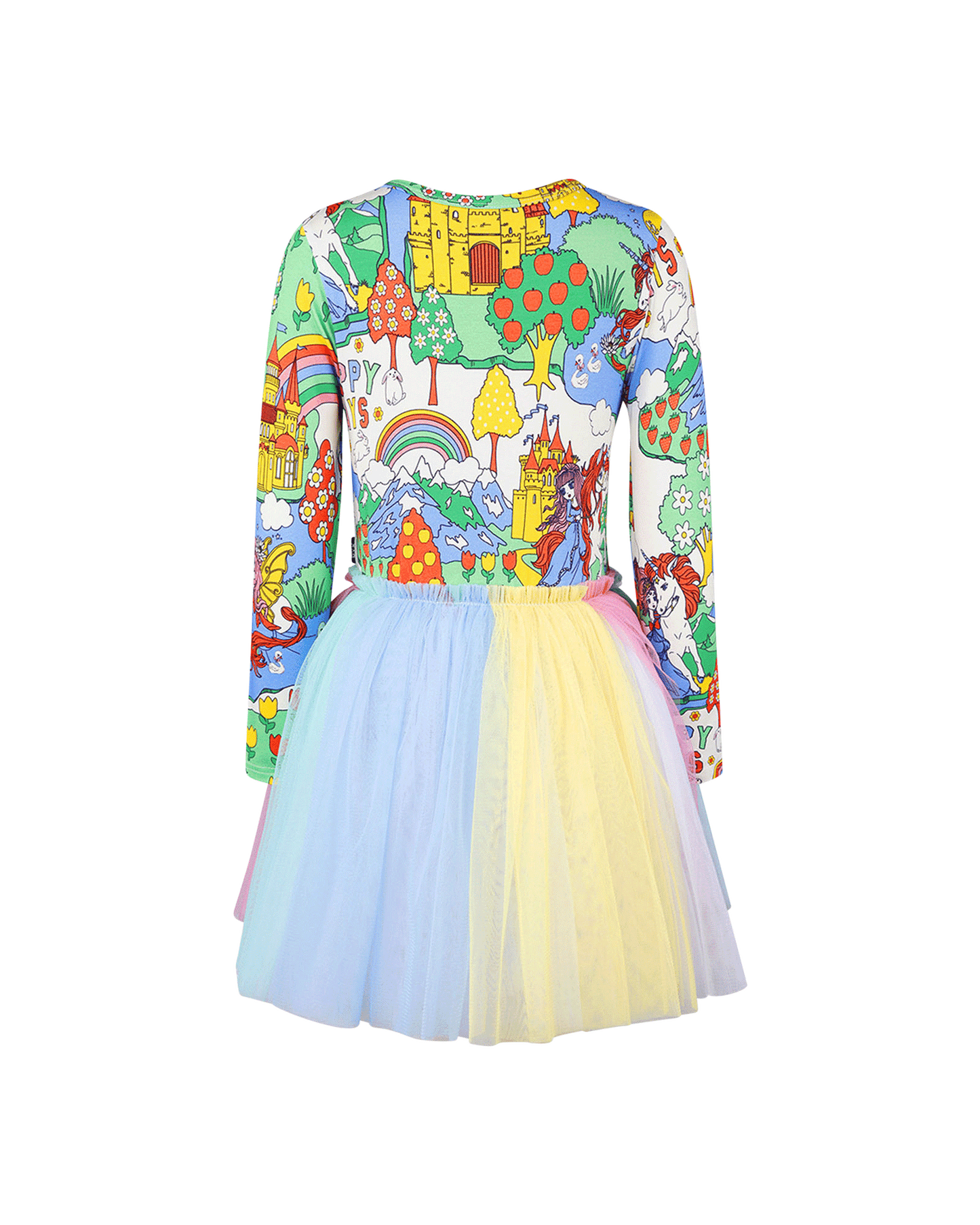 Rock Your Kid Happy Land Waisted Circus Dress