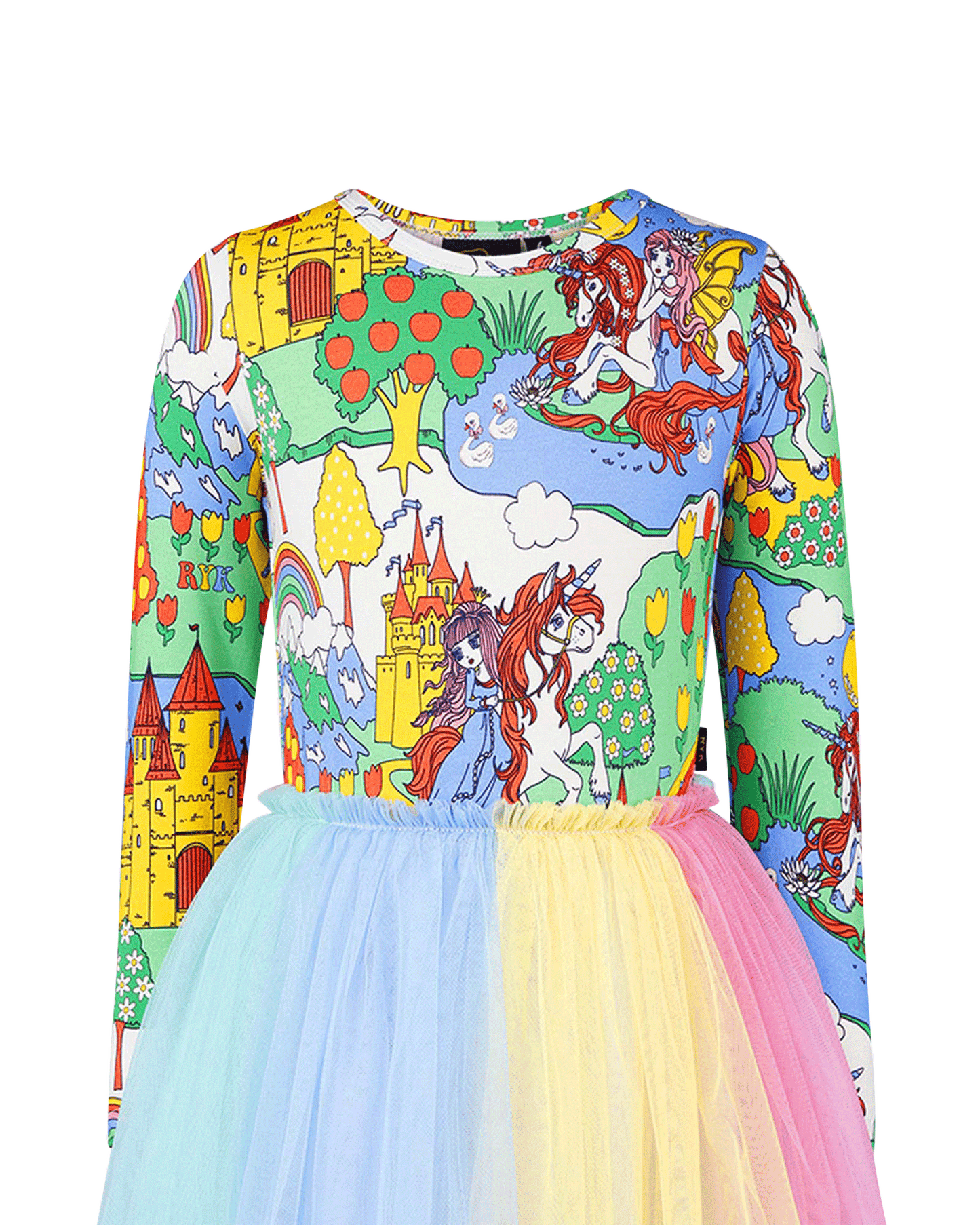 Rock Your Kid Happy Land Waisted Circus Dress