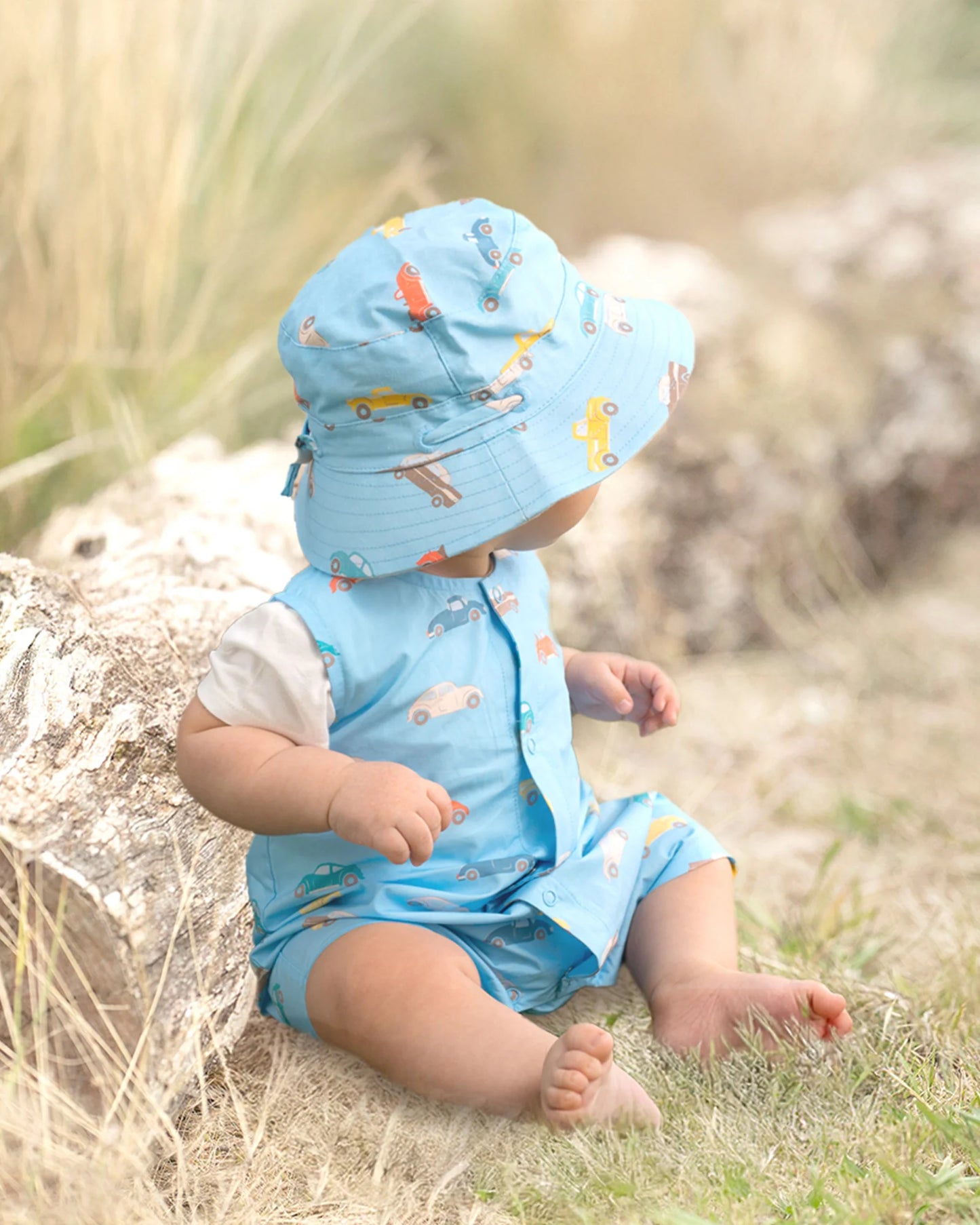 Toshi Sunhat Rhyder Fast Lane Cyan