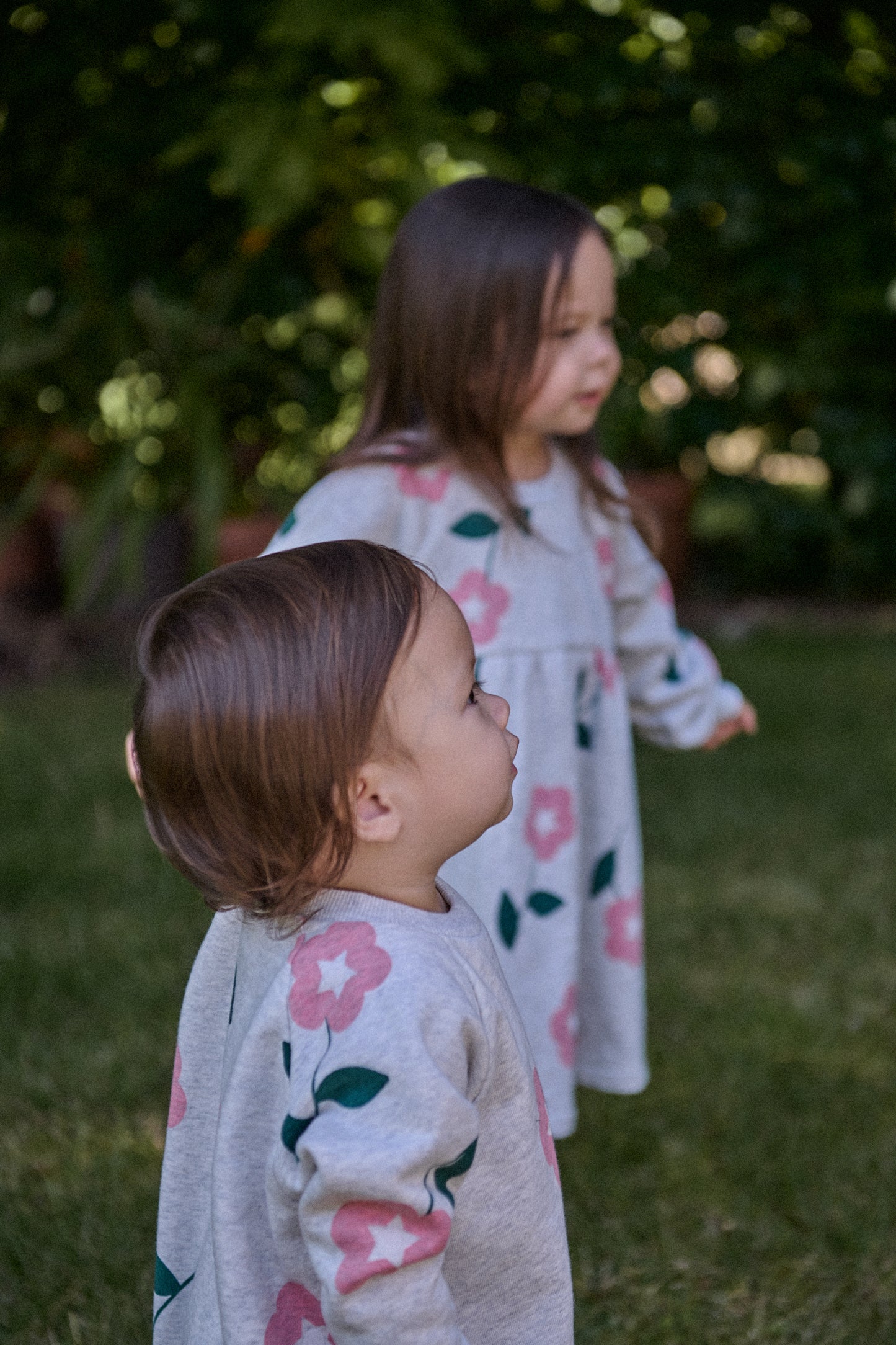 Nature Baby Emerson Sweater Primrose Print