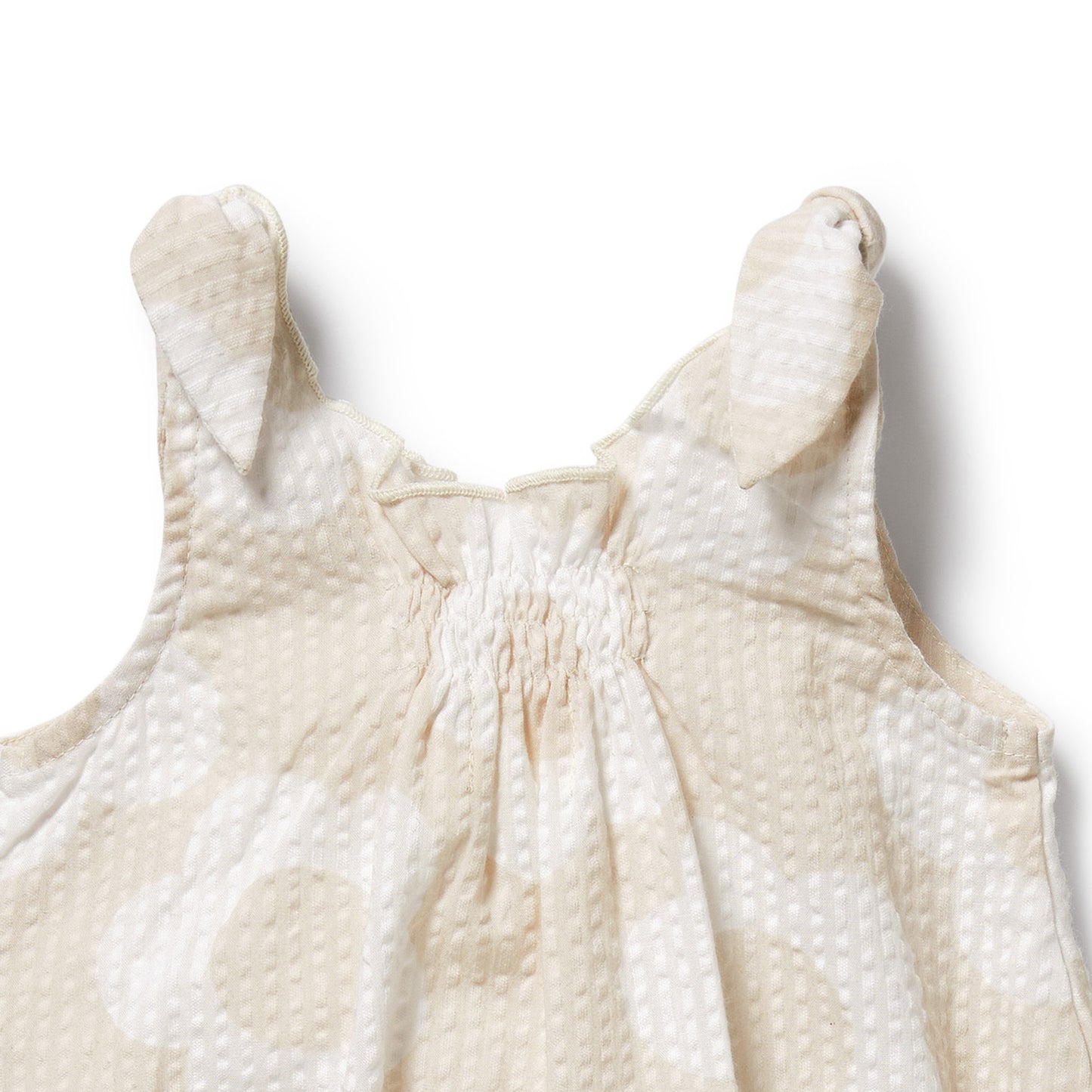 Wilson & Frenchy Organic Tie Playsuit Daisy Bloom