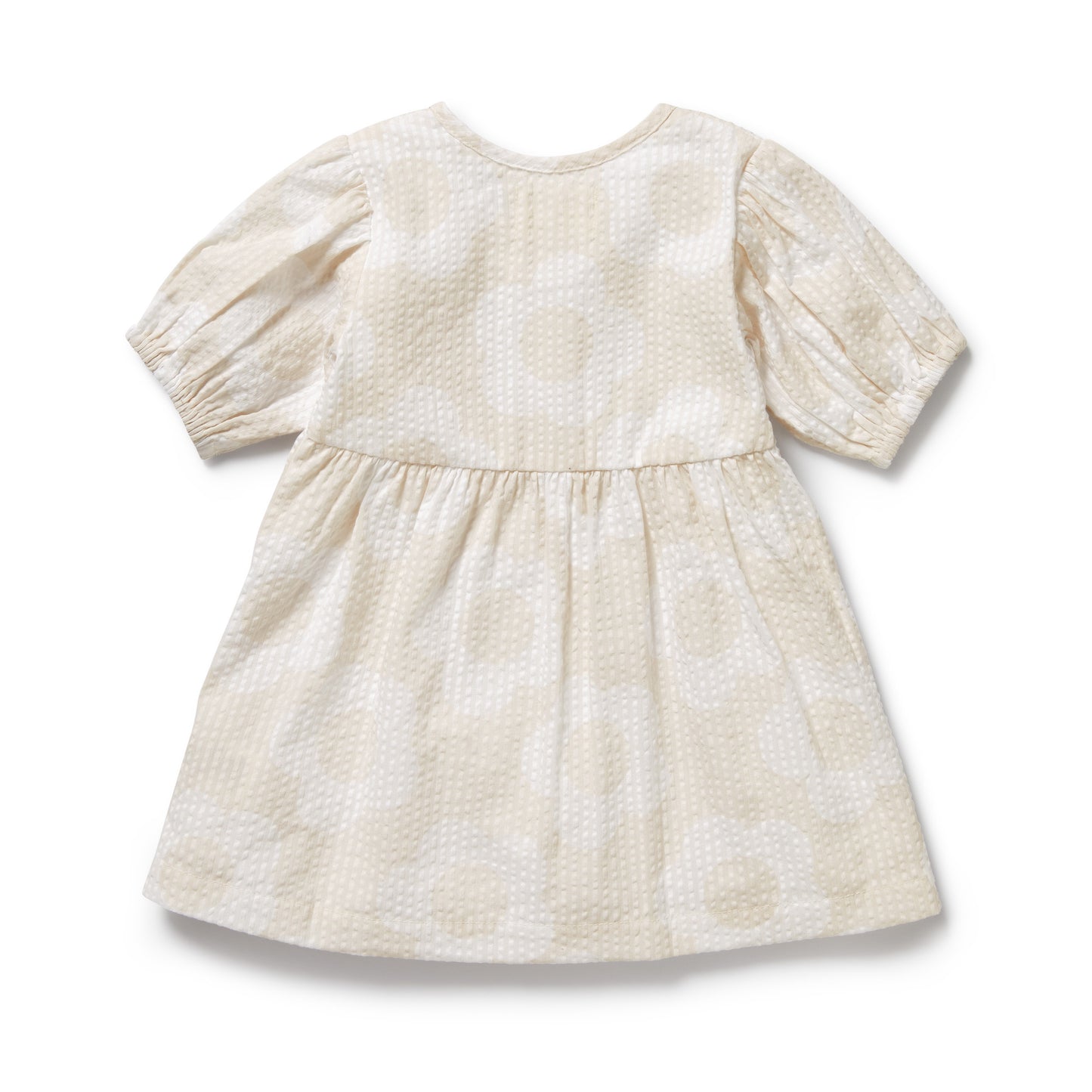 Wilson & Frenchy Organic Button Dress Daisy Bloom