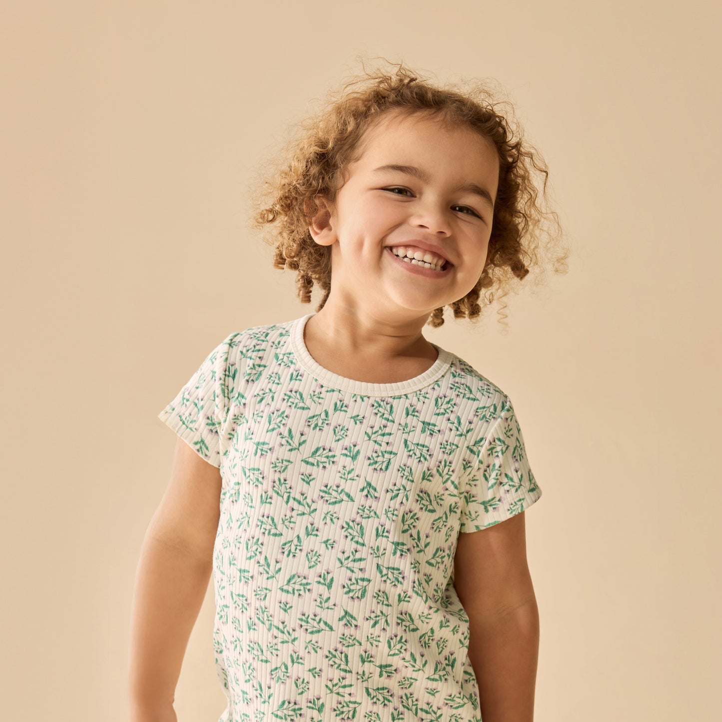 Wilson & Frenchy Organic Short Sleeved Pyjamas Periwinkle