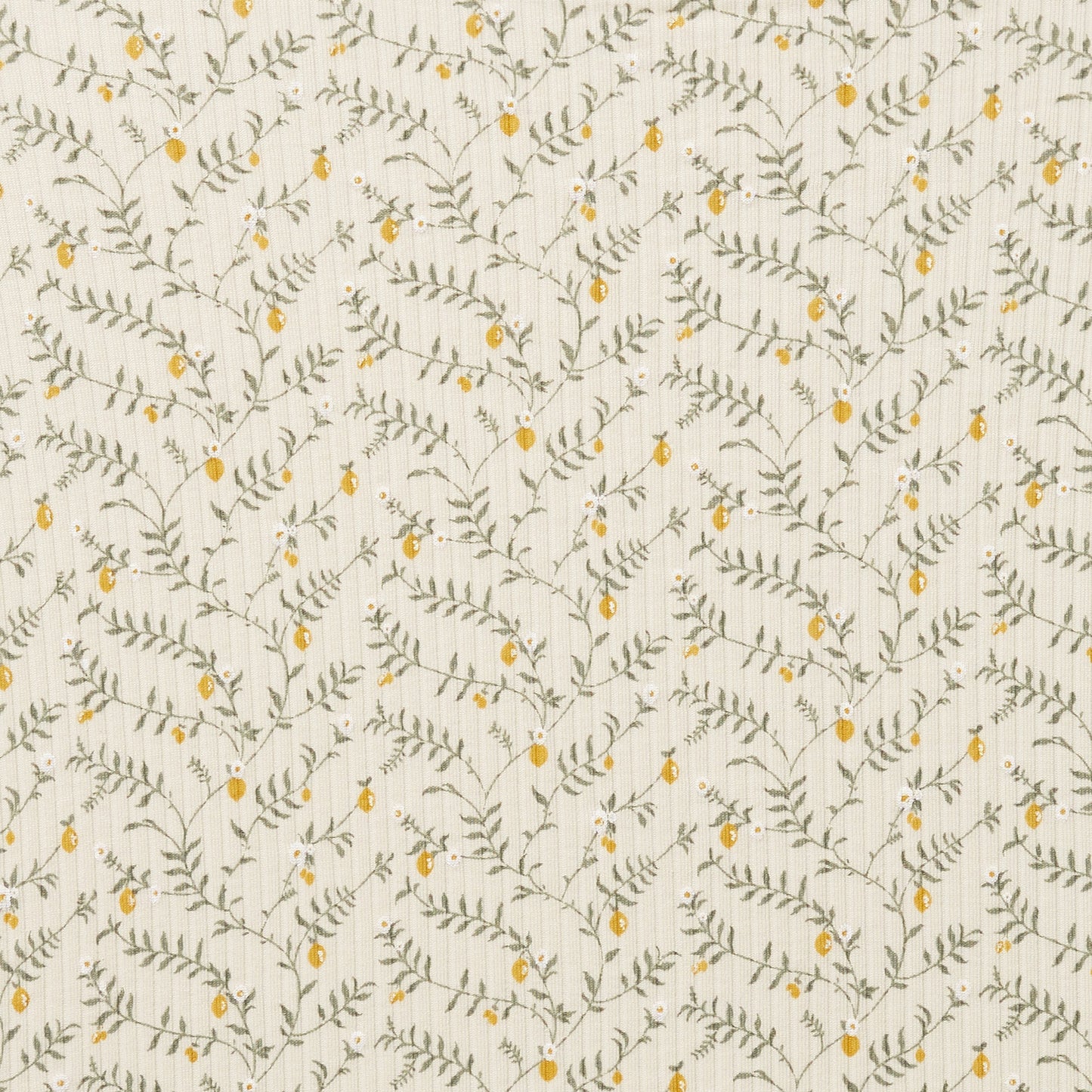 Wilson & Frenchy Organic Cot Sheet Lemon Leaf