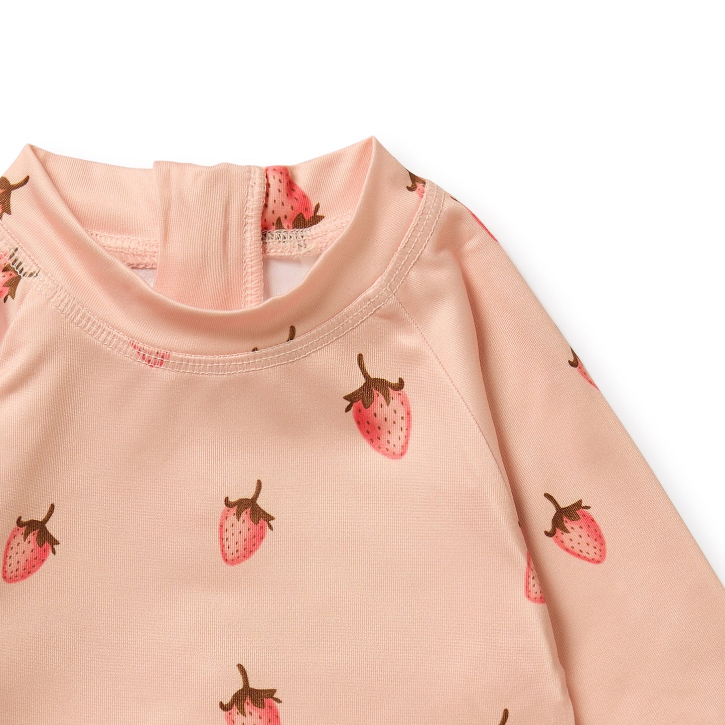 Wilson & Frenchy Baby One Piece Boyleg Swimsuit Strawberry Kisses