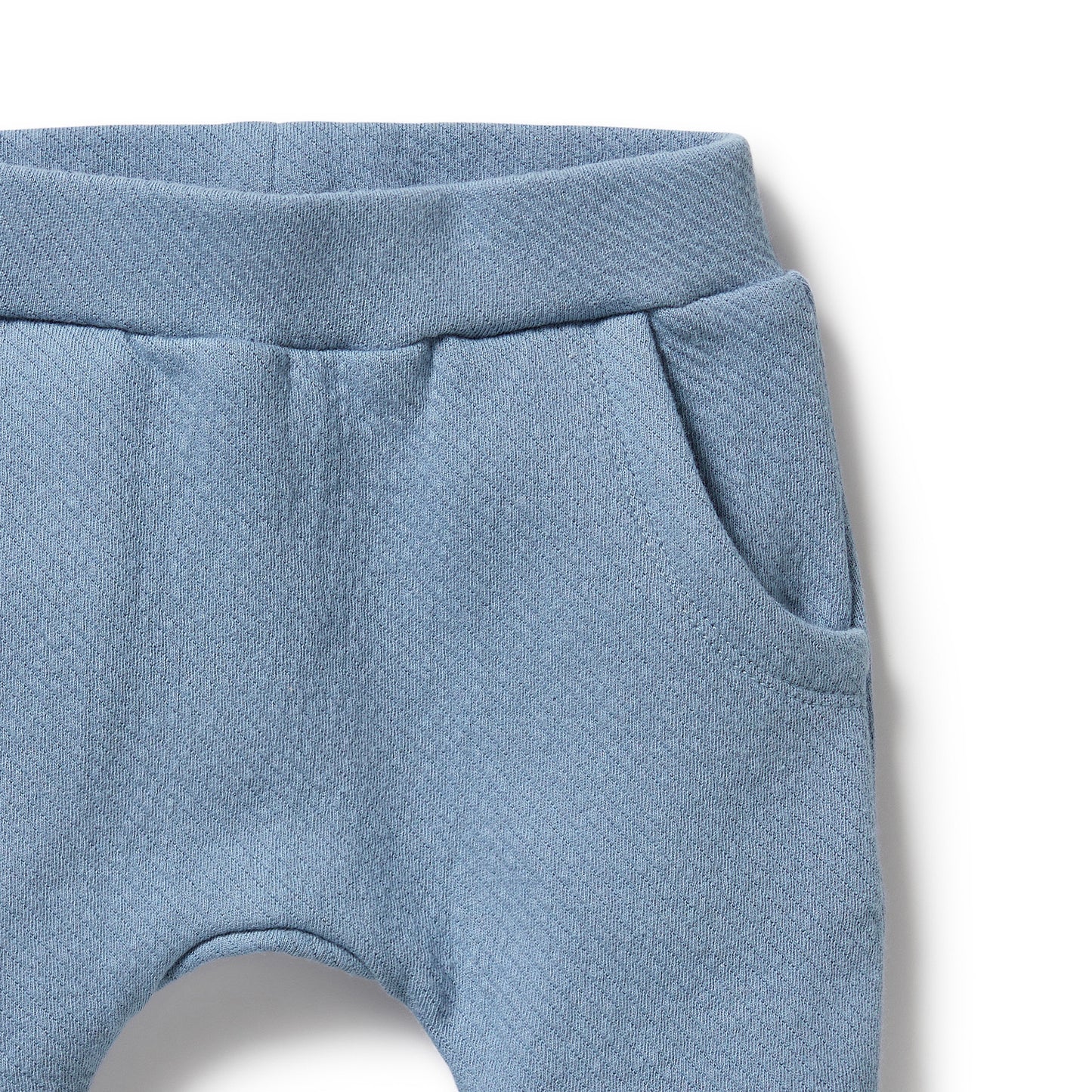 Wilson & Frenchy Organic Quilted Pant Storm Blue