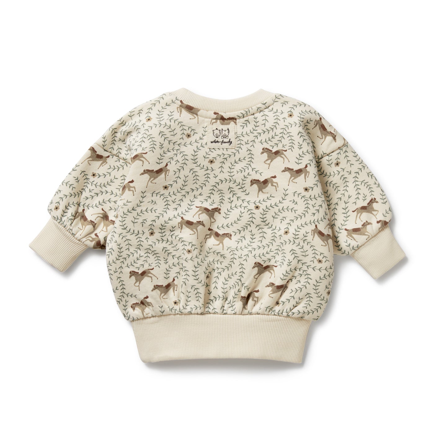 Wilson & Frenchy Organic Terry Sweat Trixie Horse
