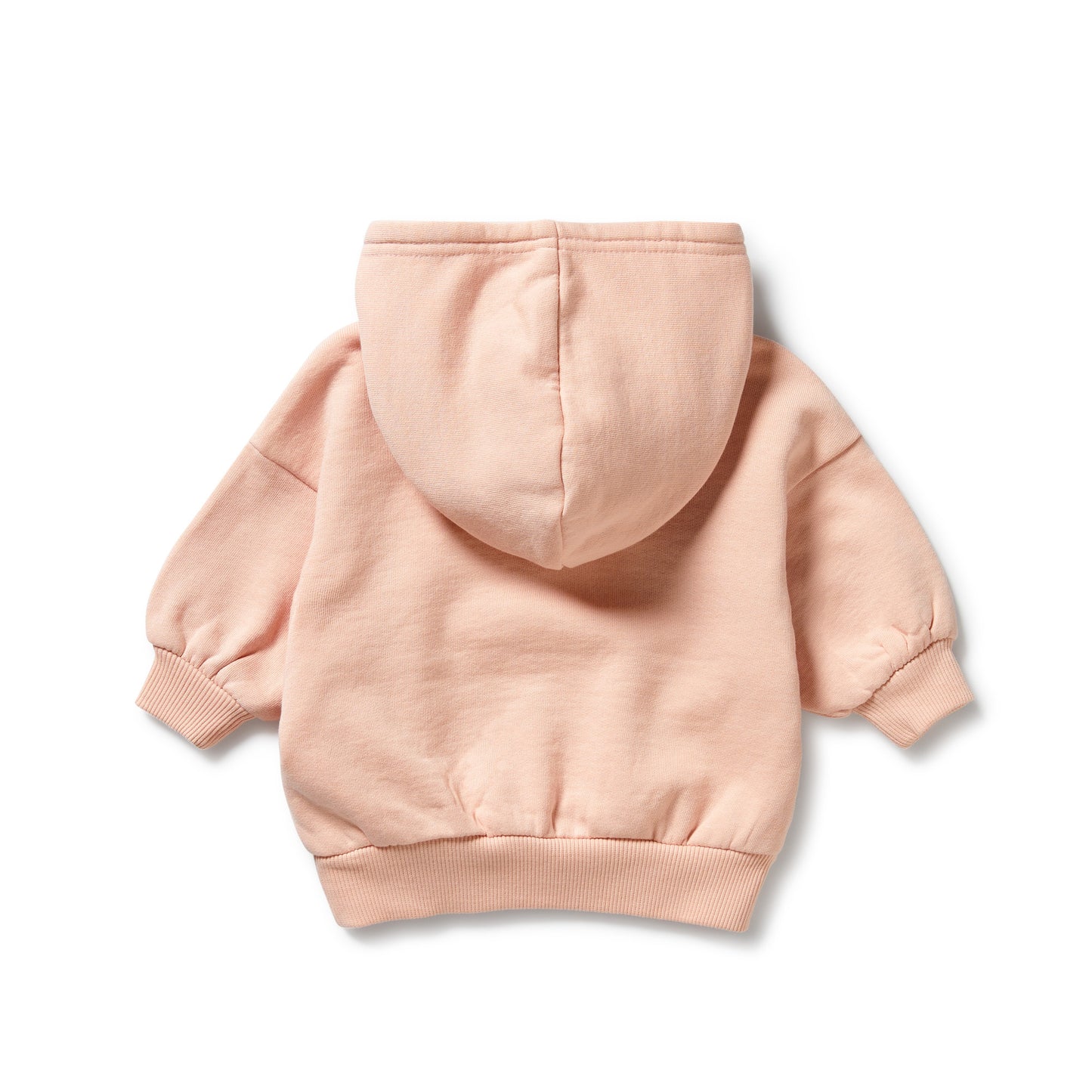 Wilson & Frenchy Organic Terry Hooded Sweat Blush Pink