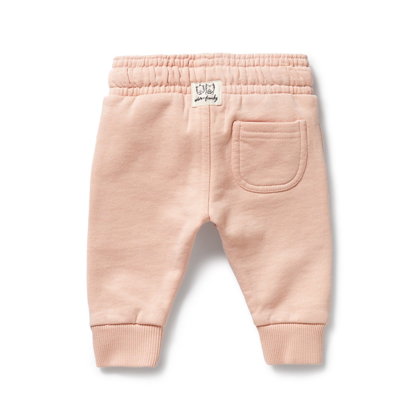 Wilson & Frenchy Organic Terry Sweat Pant Blush Pink