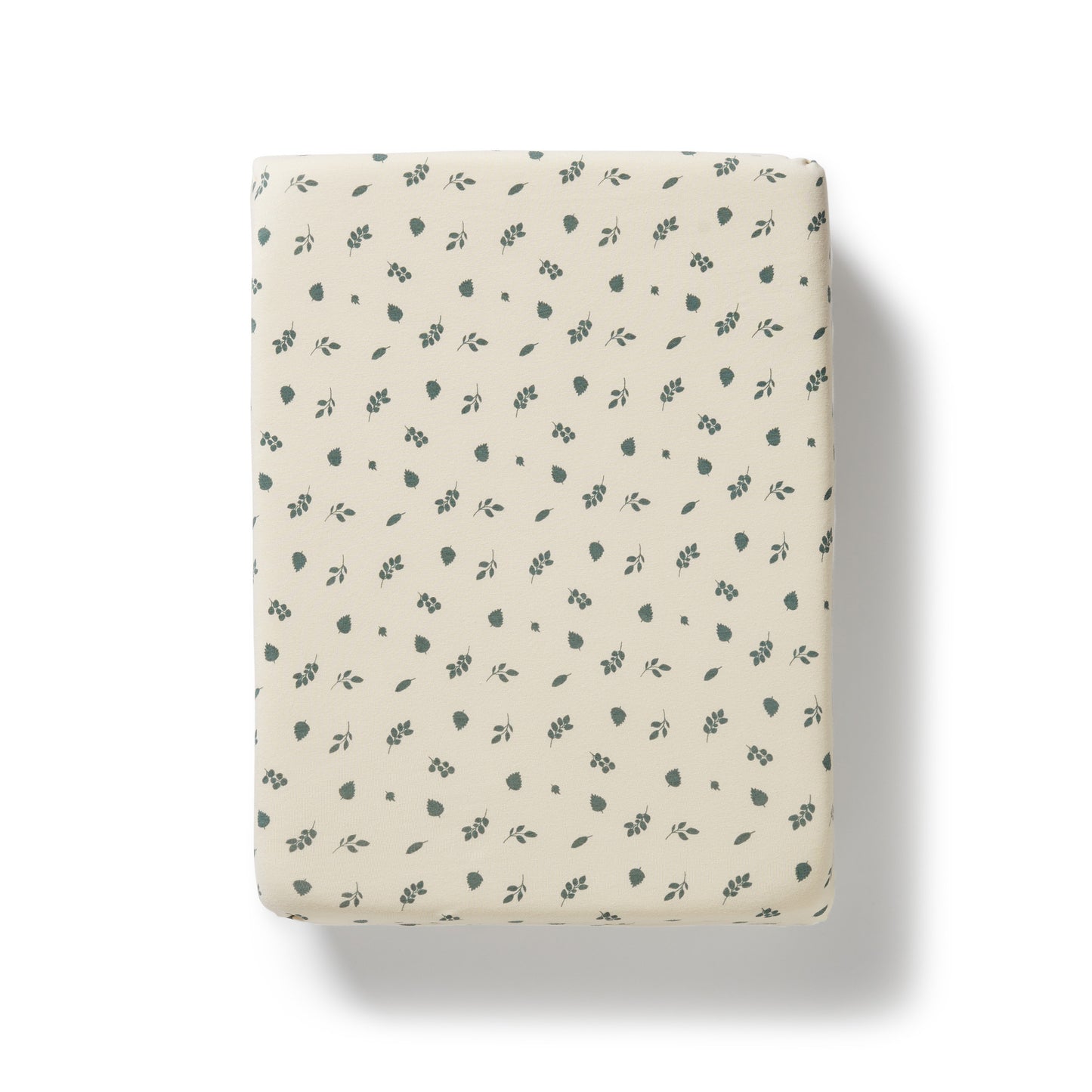 Wilson & Frenchy Organic Bassinet Sheet Twilight Leaf