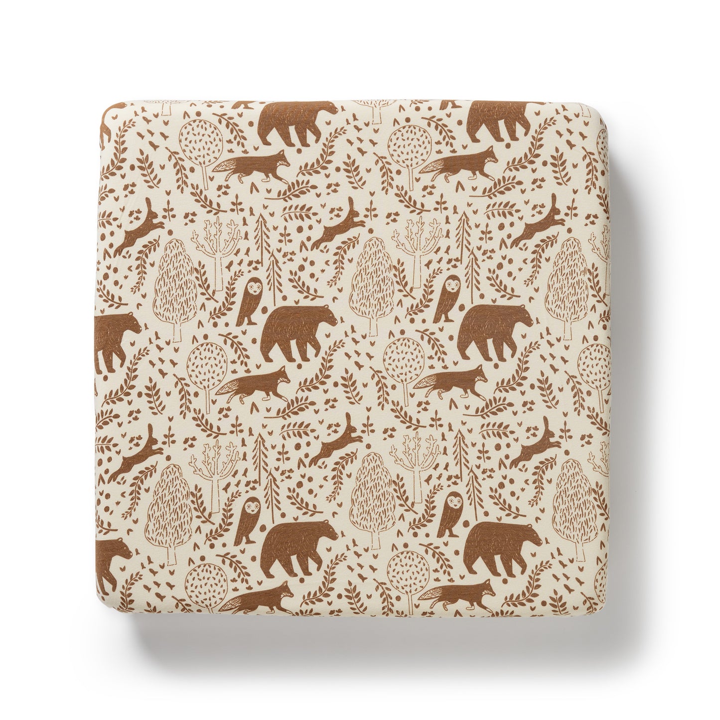 Wilson & Frenchy Organic Cot Sheet Winter Forest