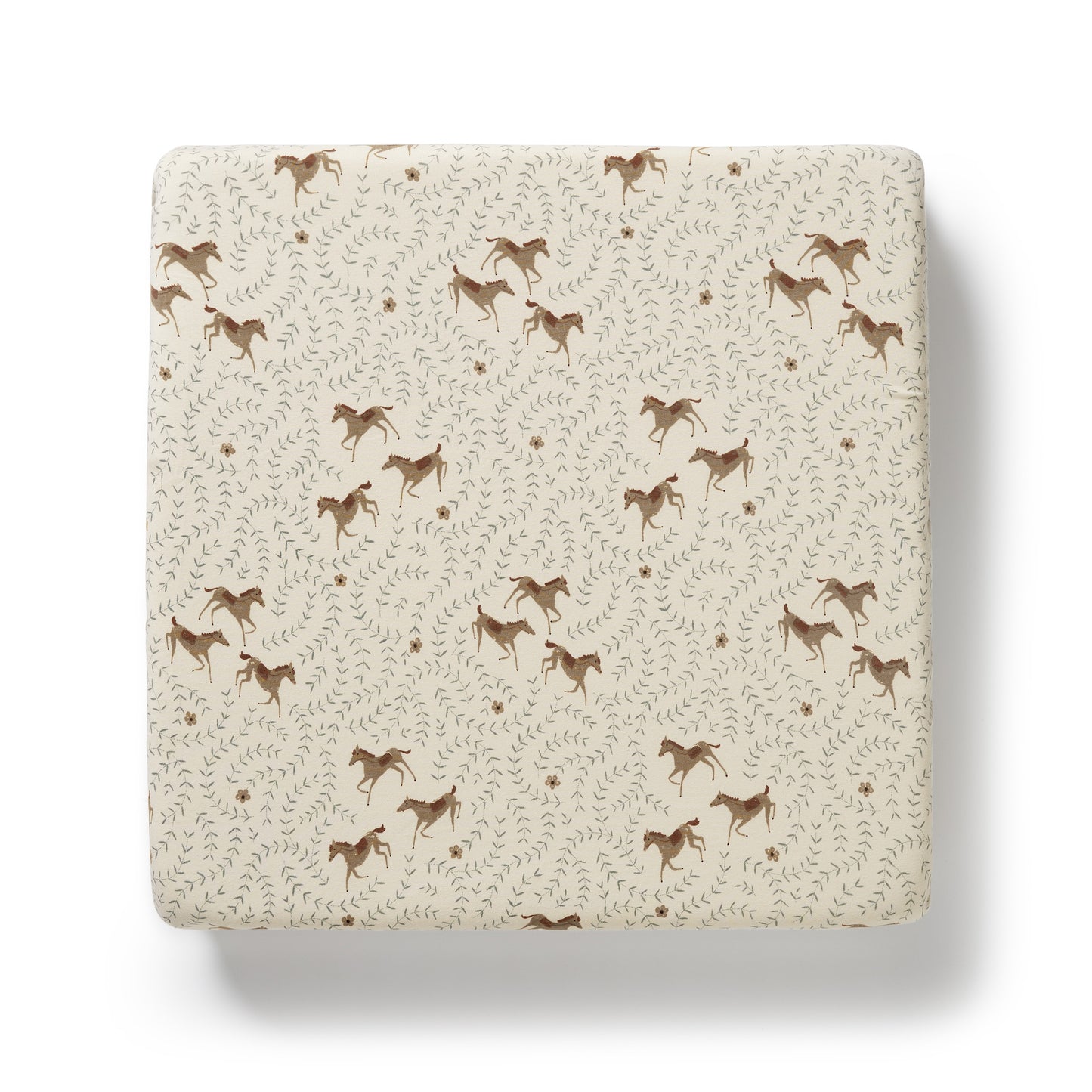 Wilson & Frenchy Organic Cot Sheet Trixie Horse