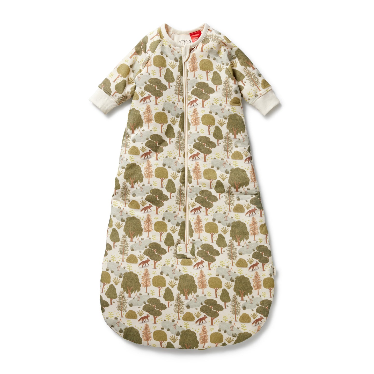 Wilson & Frenchy Organic Long Sleeved Sleeping Bag 3.5 TOG Little Trees
