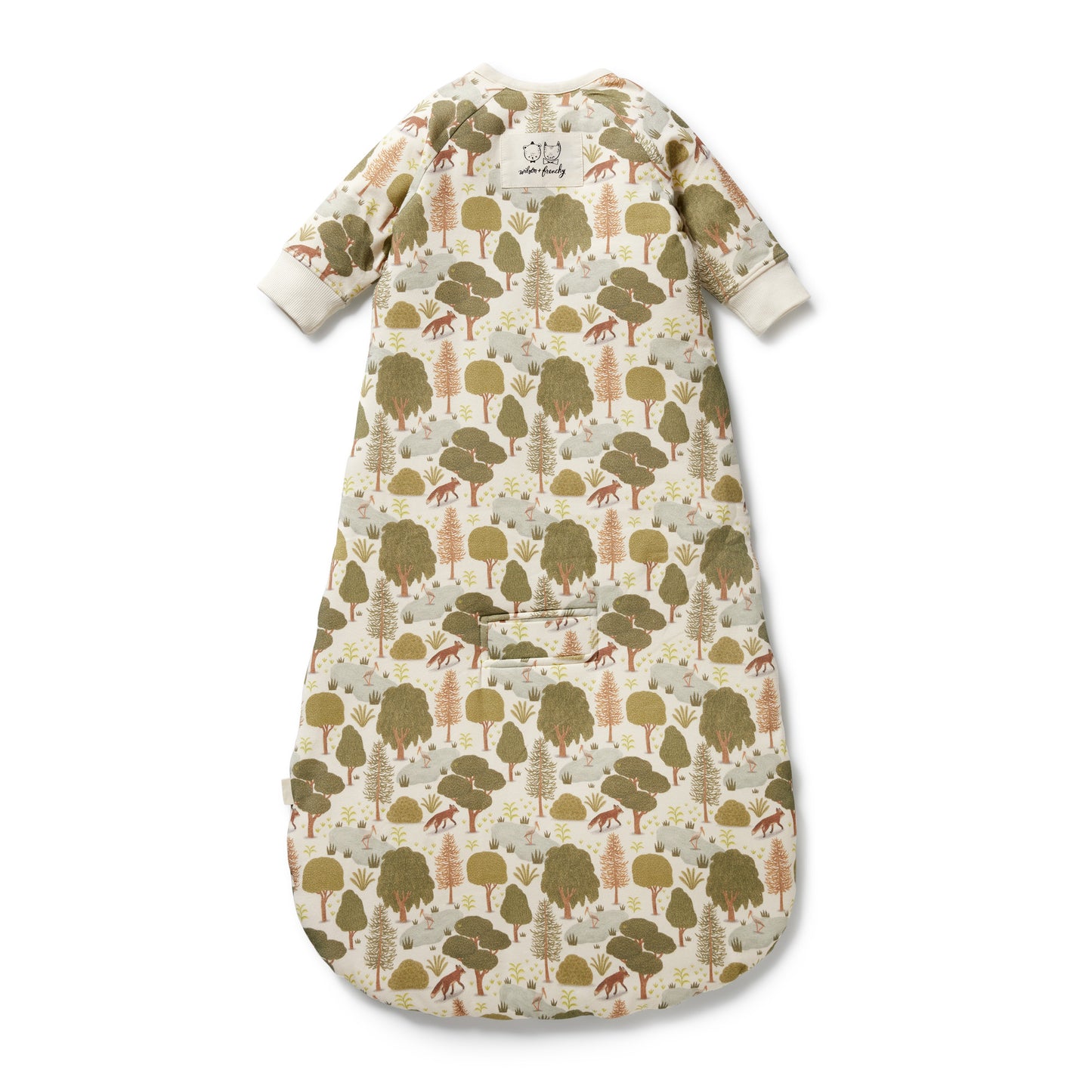 Wilson & Frenchy Organic Long Sleeved Sleeping Bag 3.5 TOG Little Trees