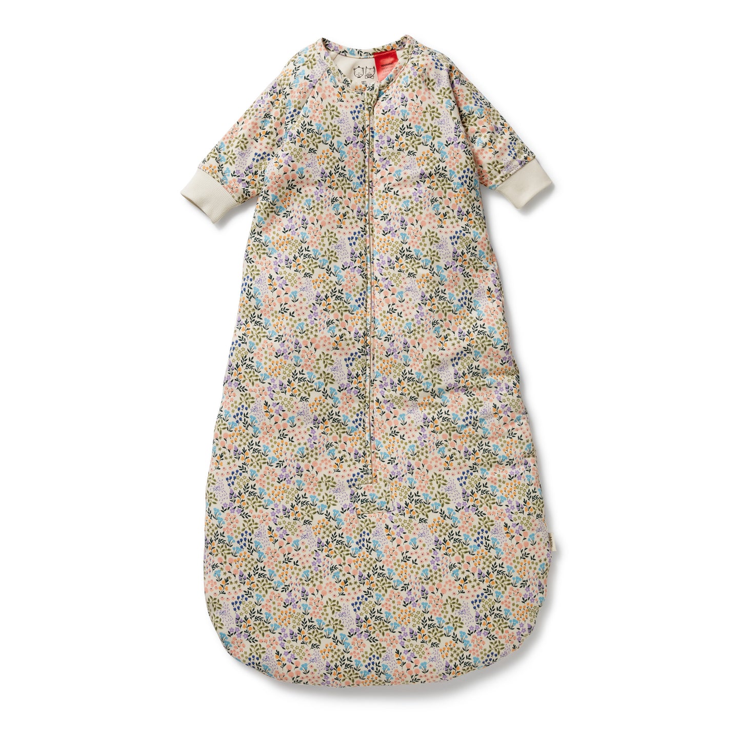 Wilson & Frenchy Organic Long Sleeved Sleeping Bag 3.5 TOG Tiny Bloom