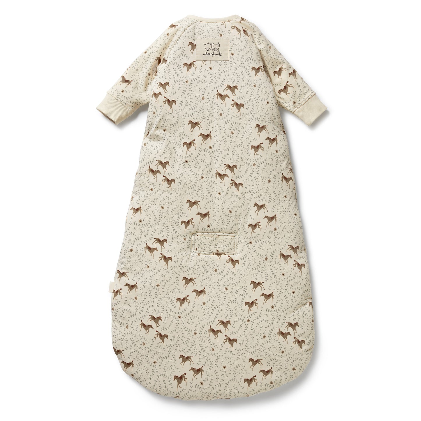 Wilson & Frenchy Organic Long Sleeved Sleeping Bag 3.5 TOG Trixie Horse