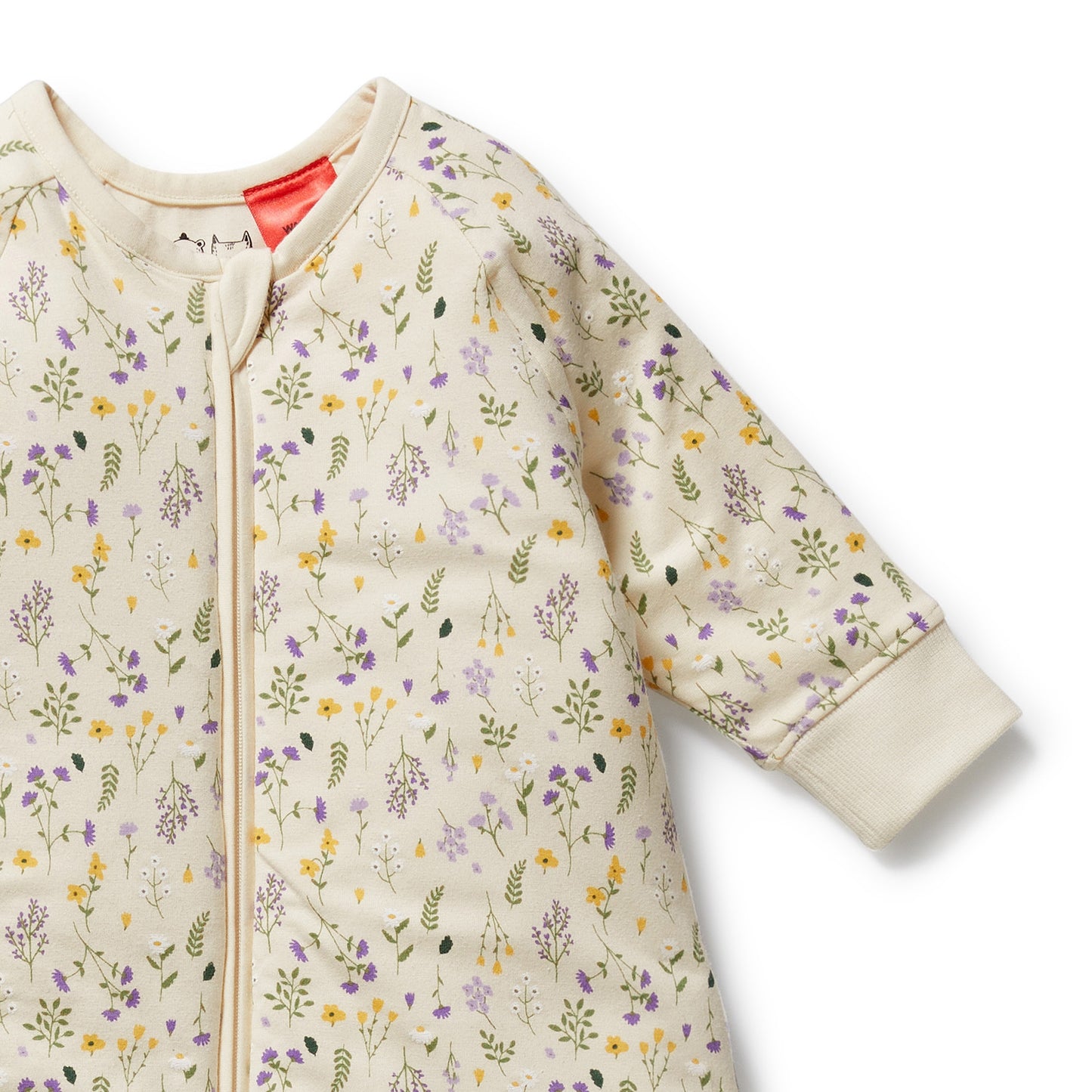 Wilson & Frenchy Organic Long Sleeved Sleeping Bag 3.5 TOG Bella Floral