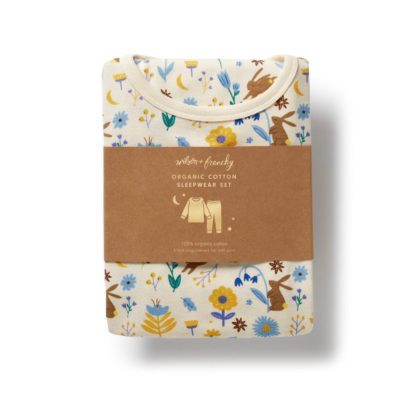 Wilson & Frenchy Organic Long Sleeved Pyjamas Daisy Mae