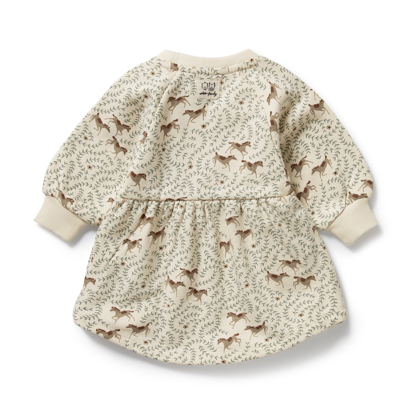 Wilson & Frenchy Organic Terry Sweat Dress Trixie Horse