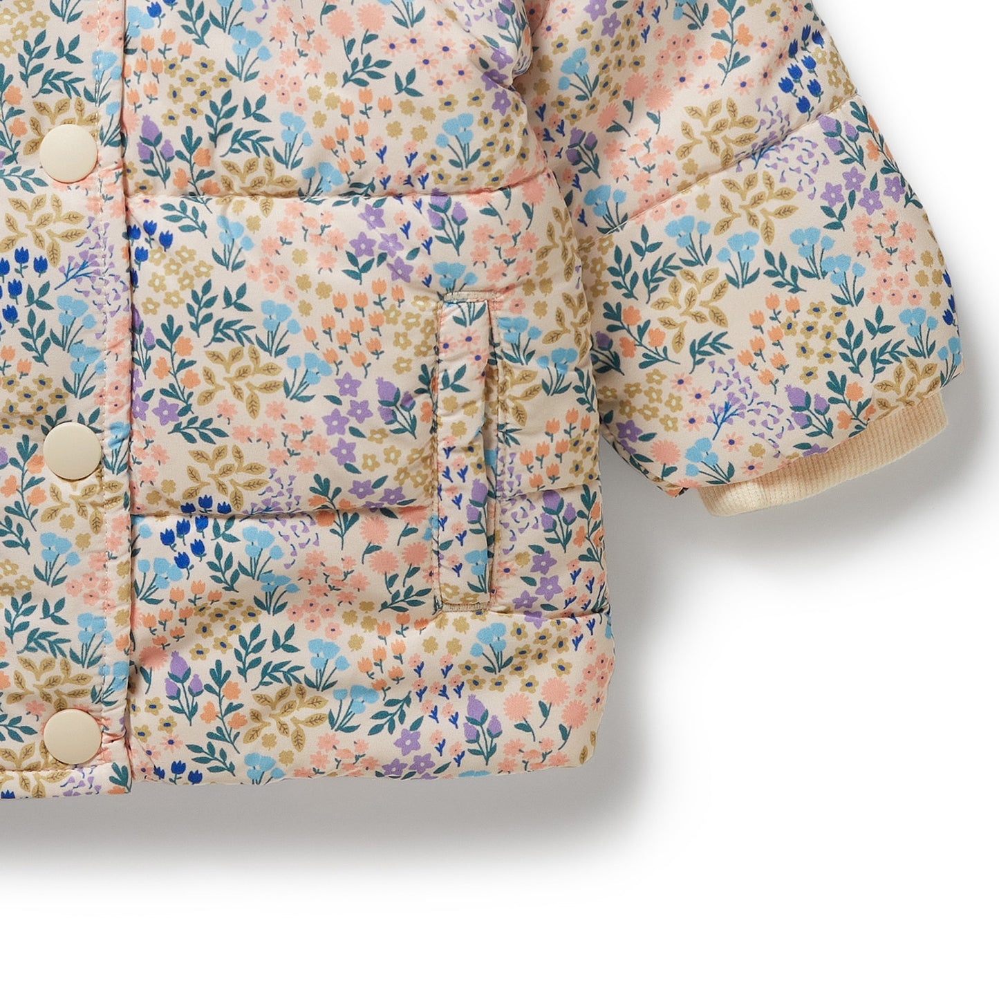 Wilson & Frenchy Puffer Jacket Tiny Bloom