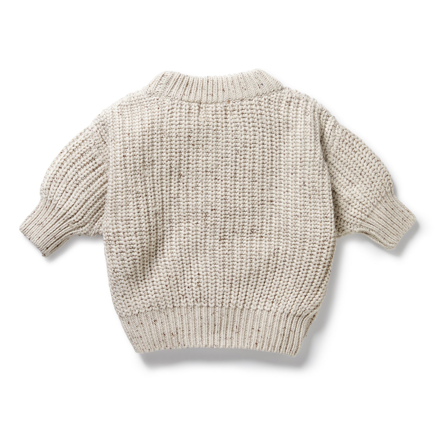 Wilson & Frenchy Organic Knitted Jumper Cookie & Cream