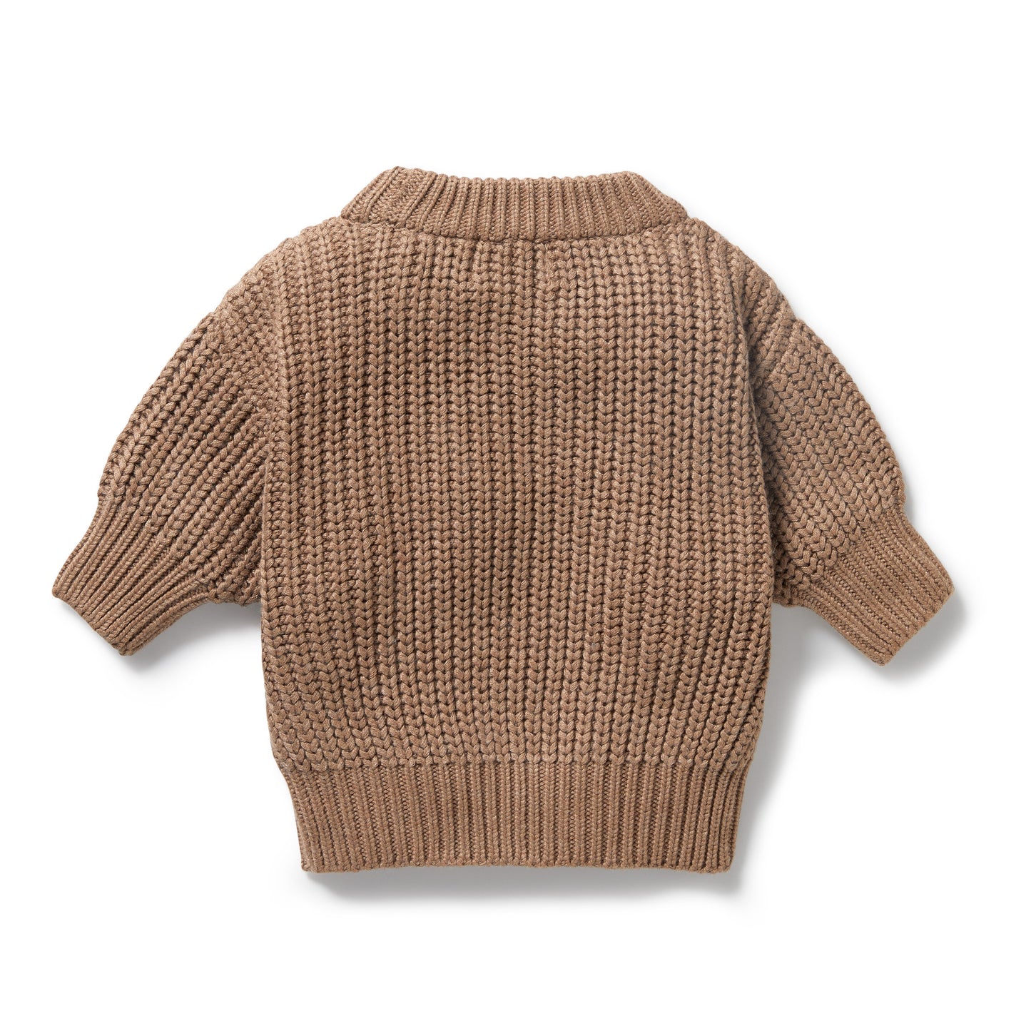 Wilson & Frenchy Organic Knitted Jumper Coco Speckle