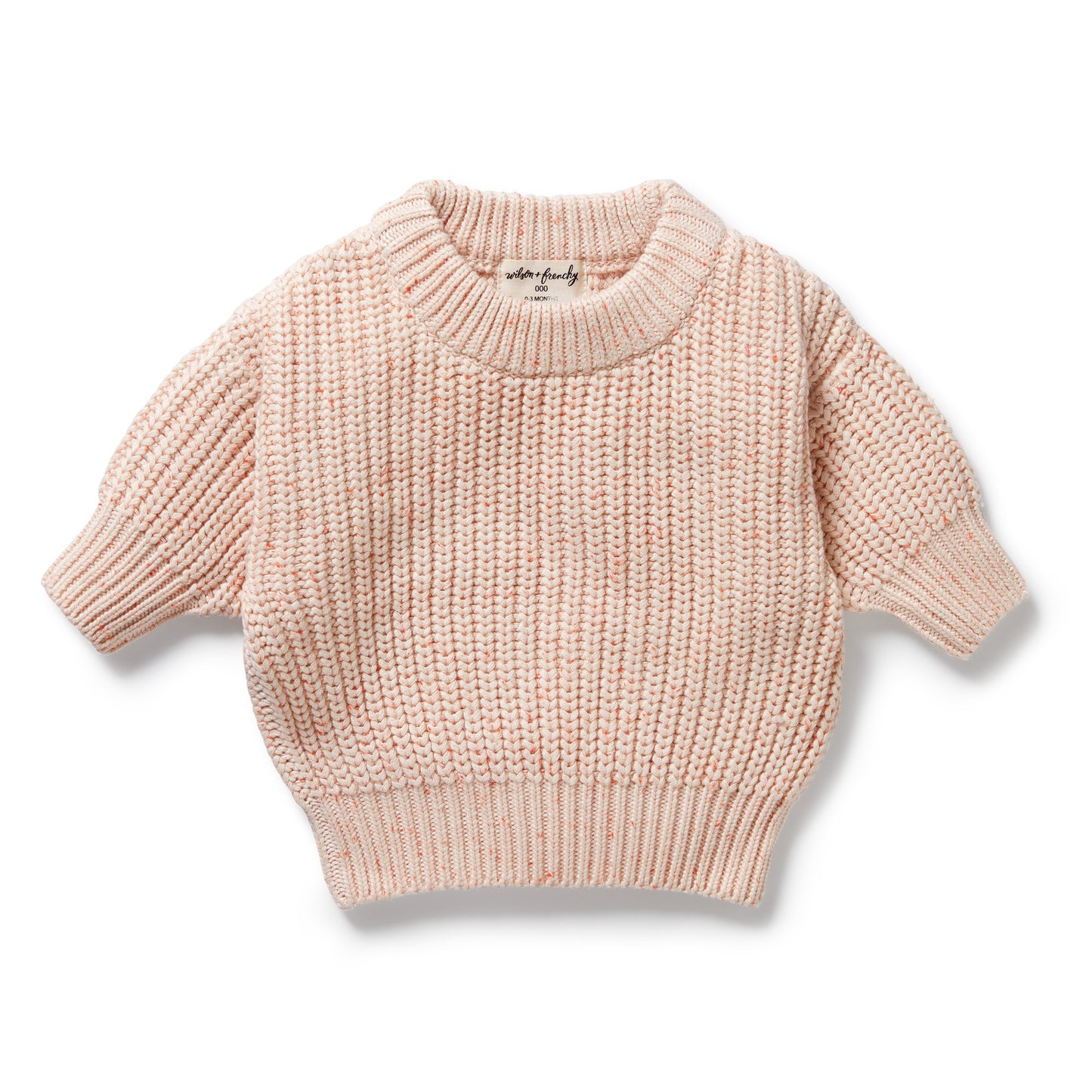 Wilson & Frenchy Organic Knitted Jumper Fairy Floss