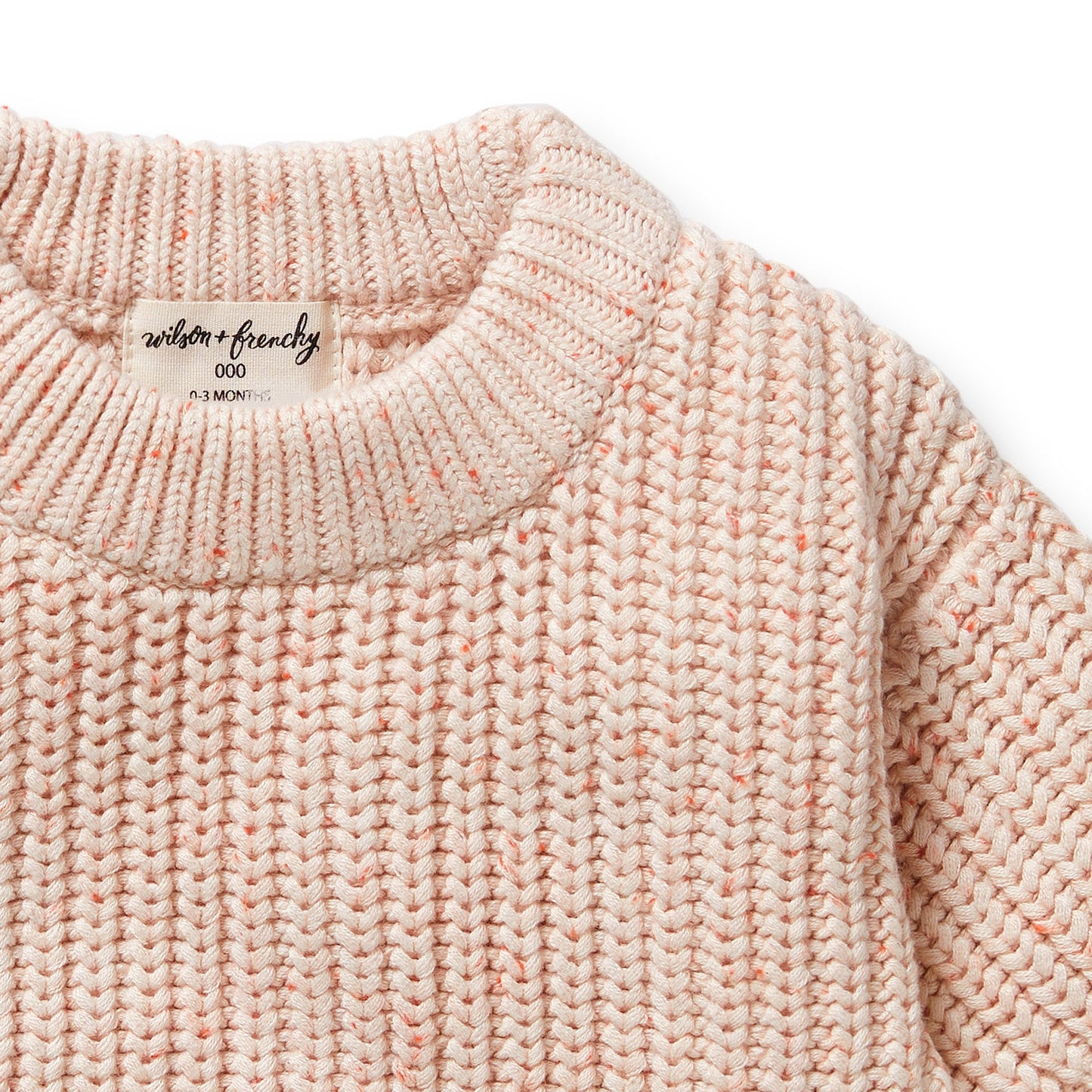 Wilson & Frenchy Organic Knitted Jumper Fairy Floss