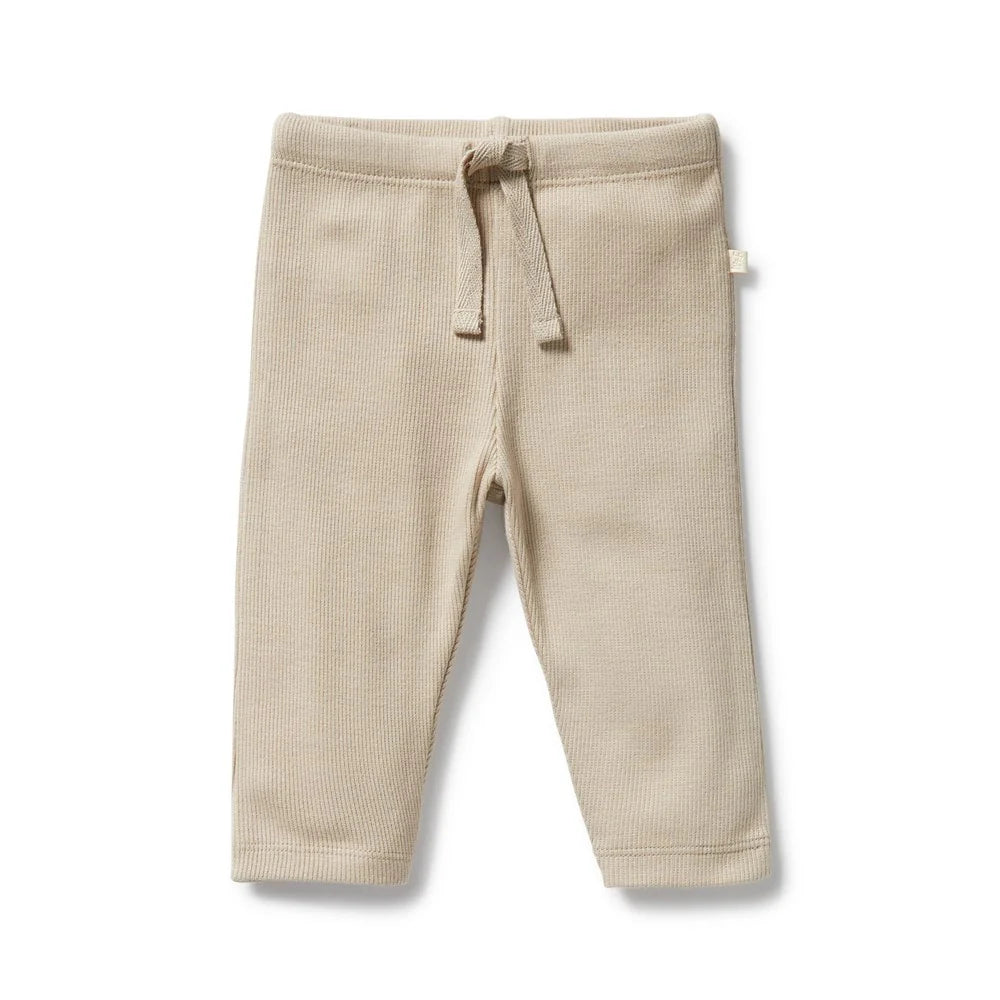 Wilson & Frenchy Organic Rib Legging Biscuit