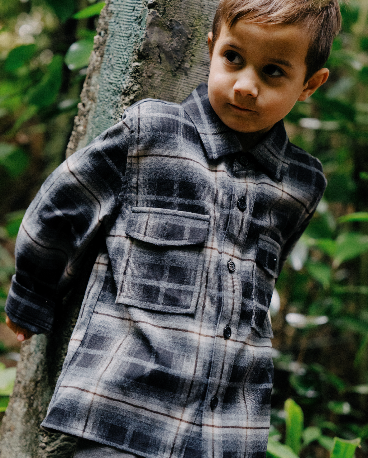 Band of Boys Wild Child Boys Check Shirt