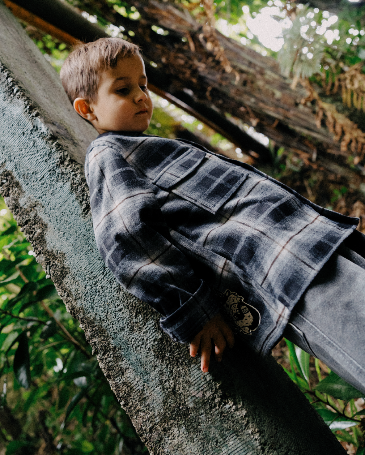 Band of Boys Wild Child Boys Check Shirt