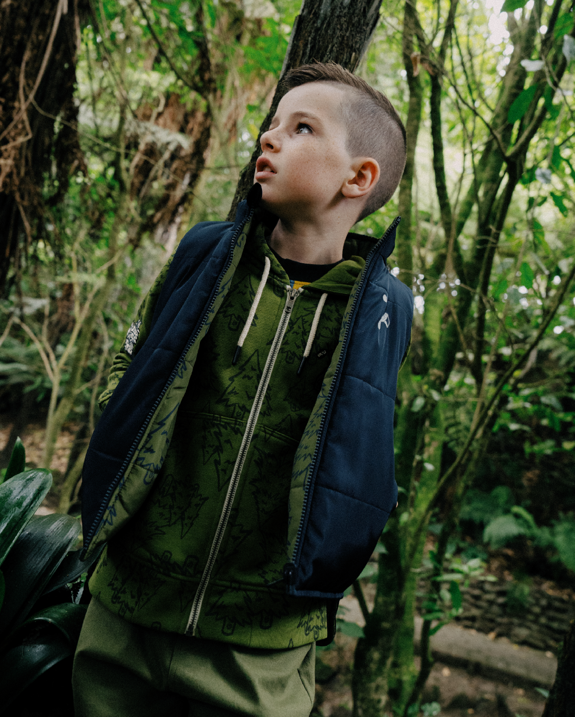 Band of Boys Wild Child Reversible Puffer Vest