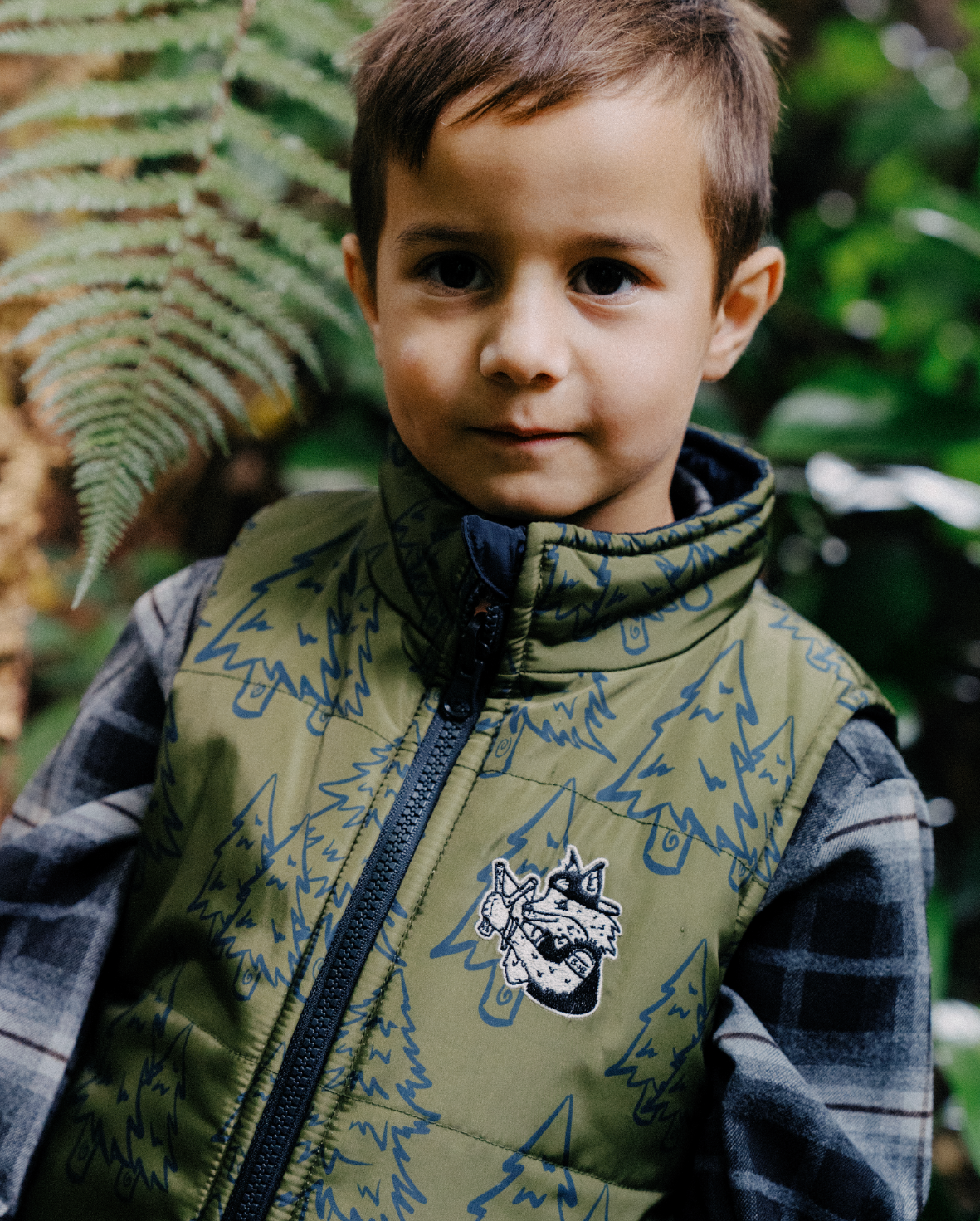 Band of Boys Wild Child Reversible Puffer Vest