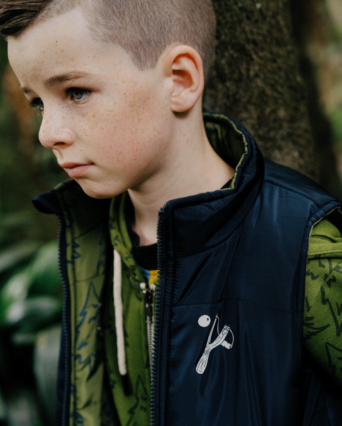 Band of Boys Wild Child Reversible Puffer Vest