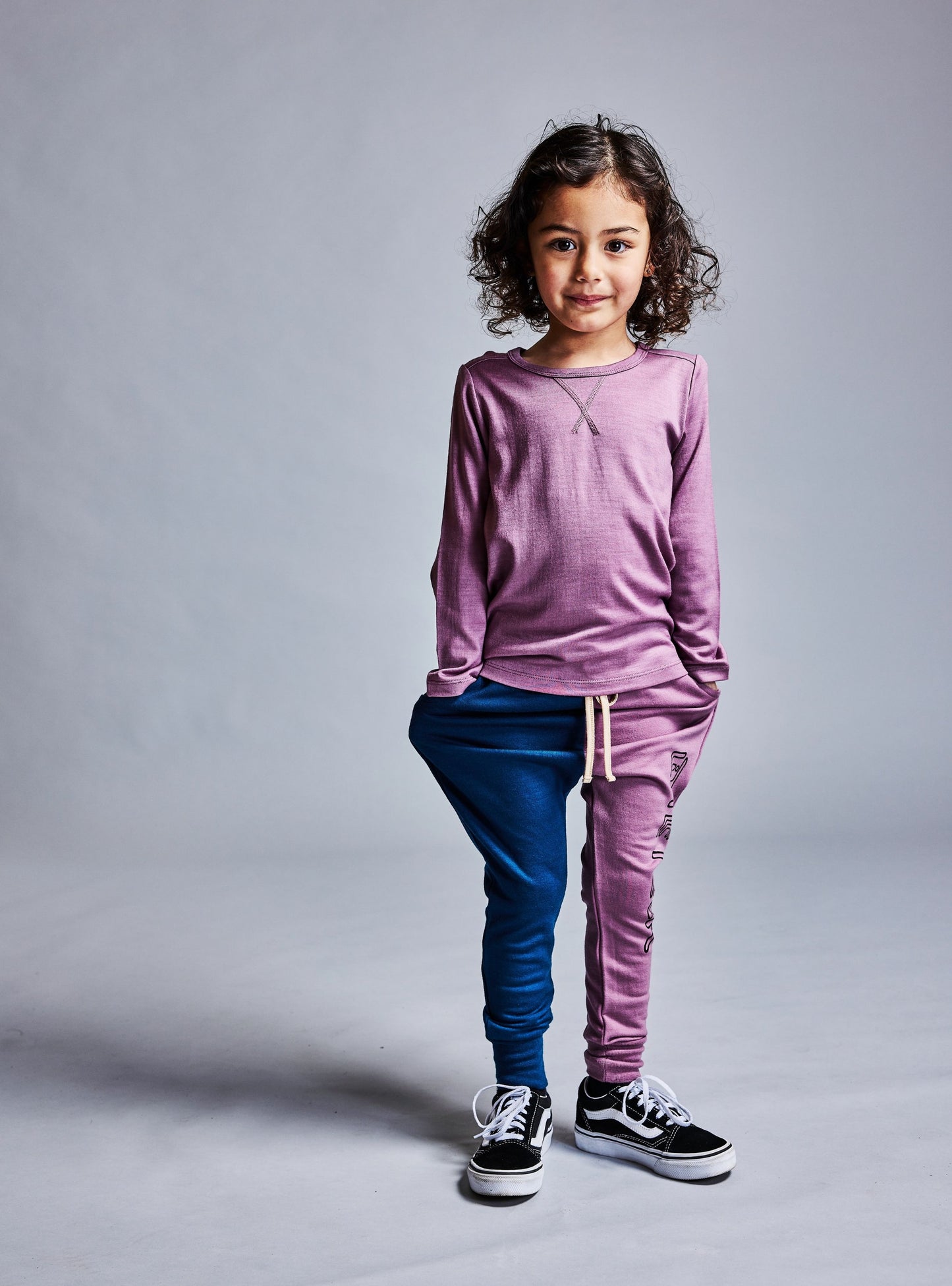 LFOH Wyatt Long Sleeve Tee Mauve