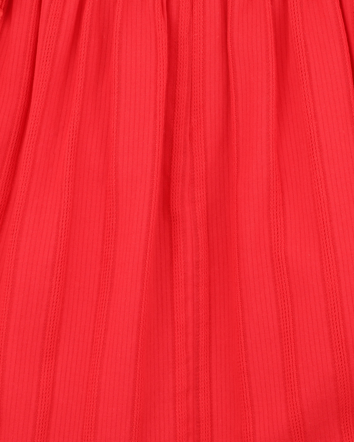 Minihaha Festive Stripe Broidery Bodysuit Red
